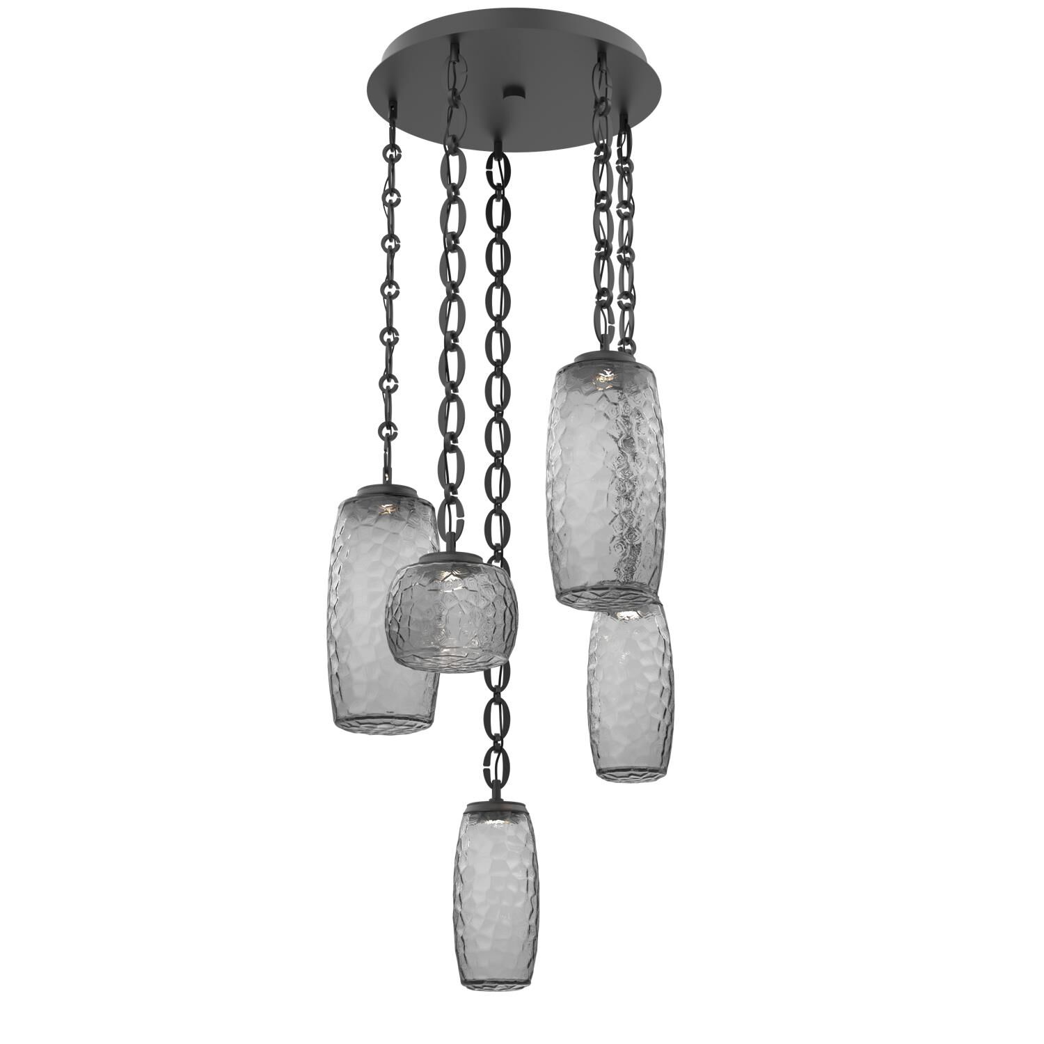 Levi Wilson Vessel 21 Inch Multi Light Pendant by Hammerton Studio