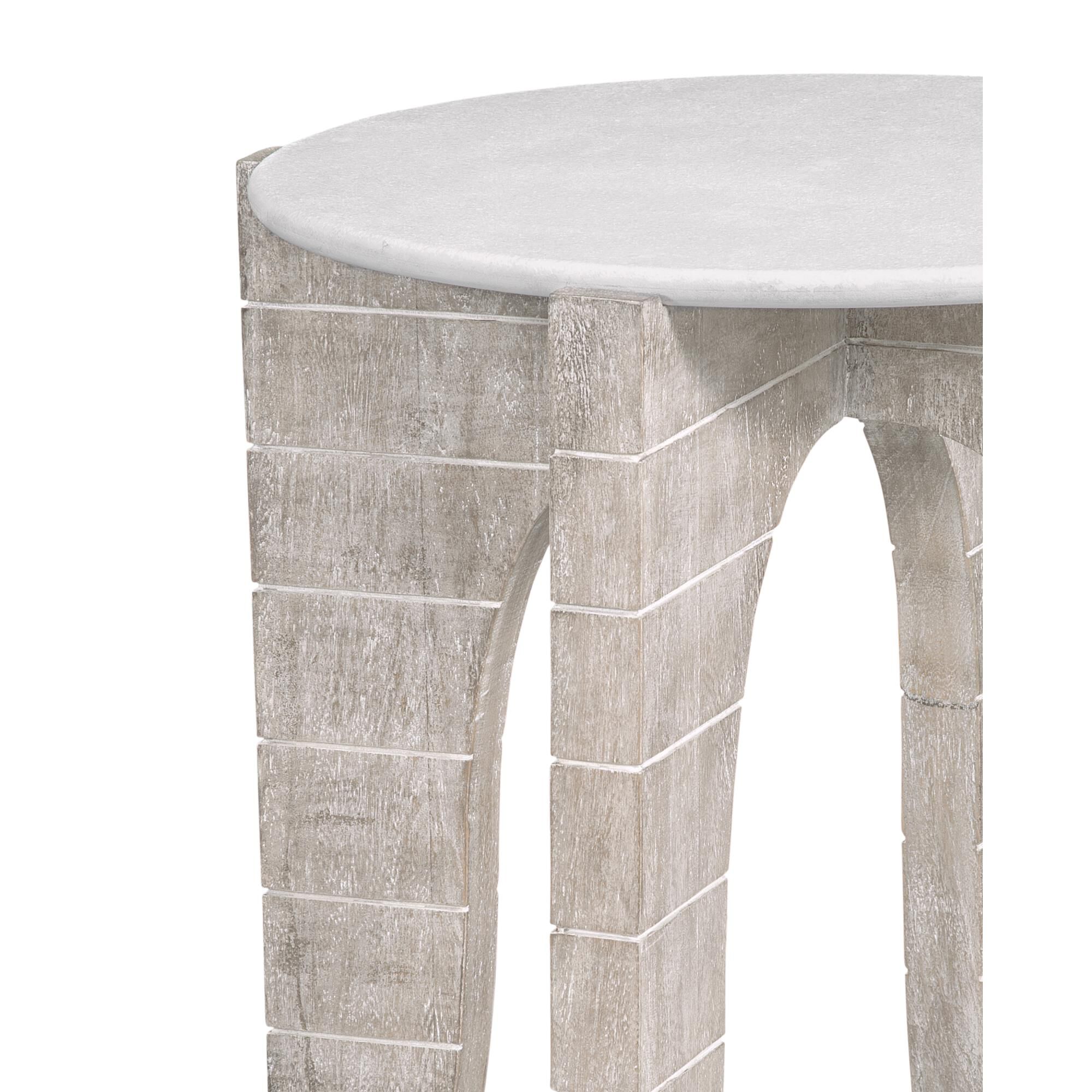 Bali 24 Inch End Table by Bassett Mirror Company