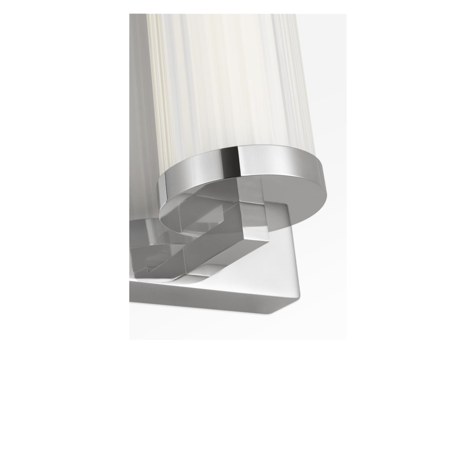 Shown in Chrome finish and Transparent Polycarbonate shade