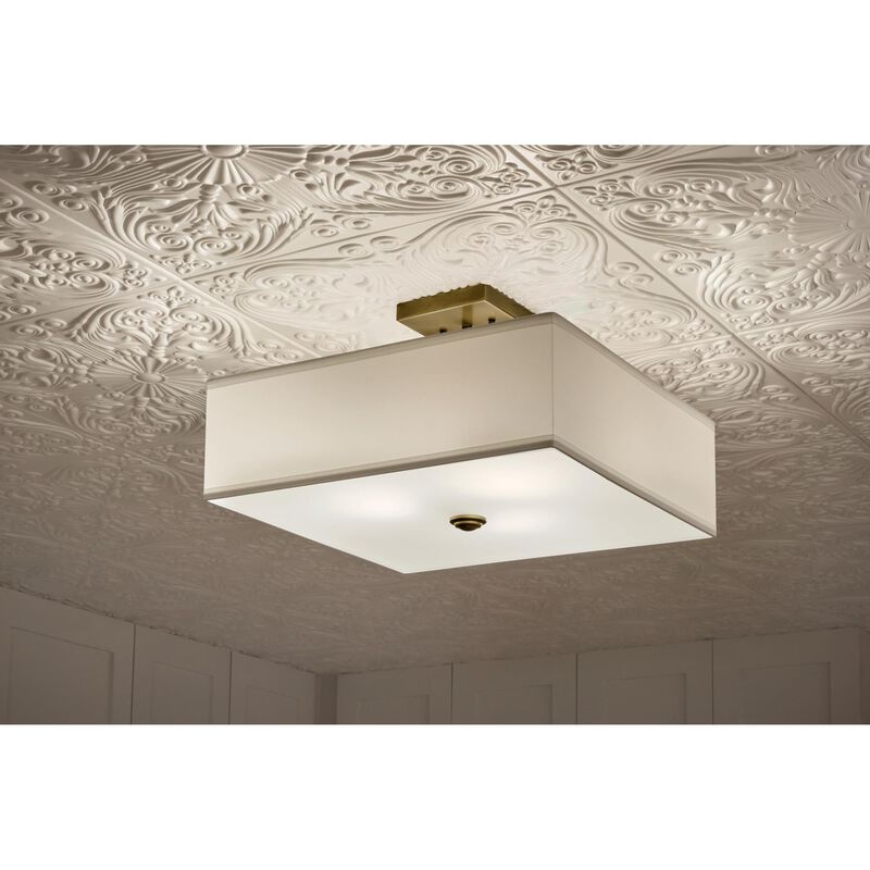 Shailene 18 Inch Semi Flush Mount by Kichler