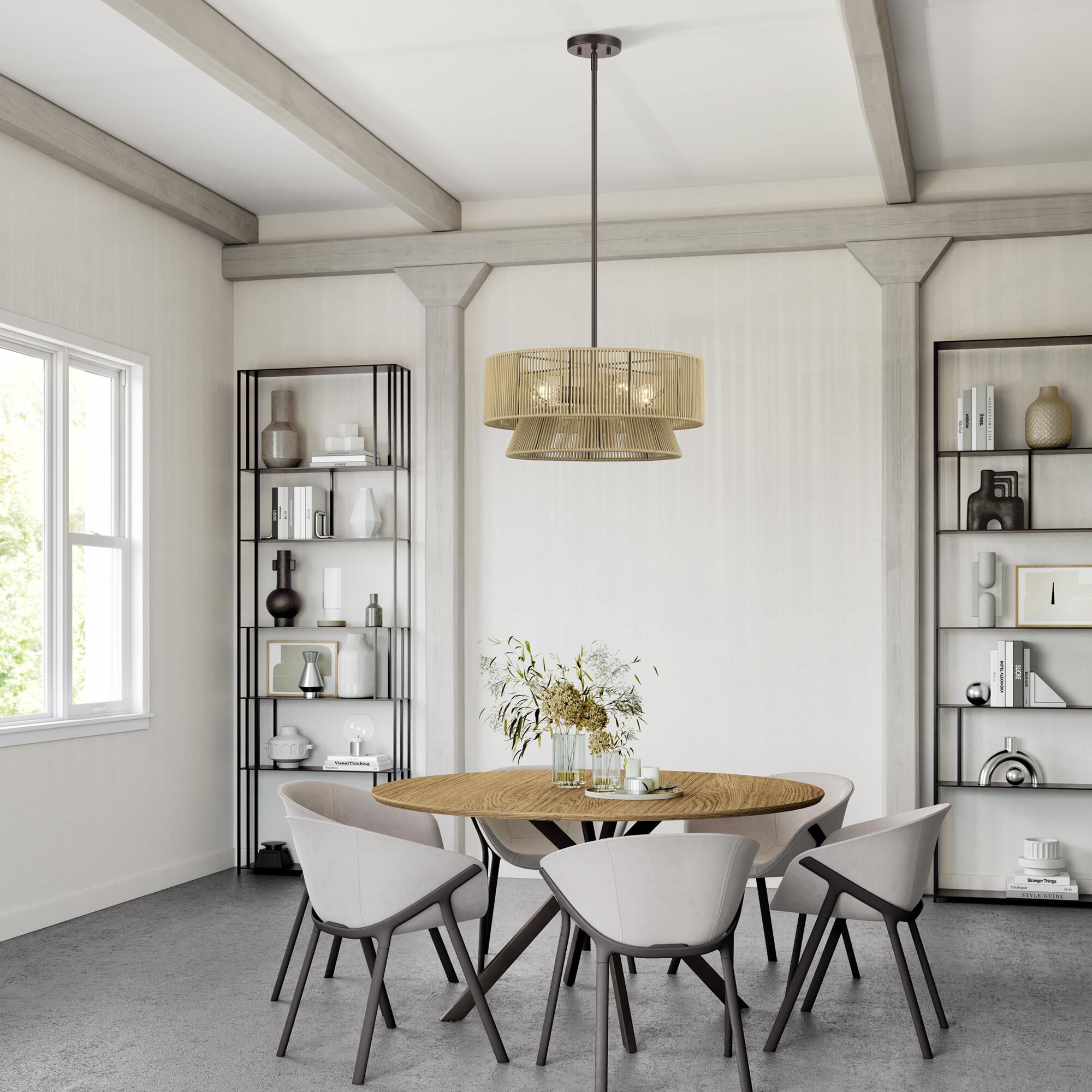 Florell 20 Inch Large Pendant by Livex Lighting