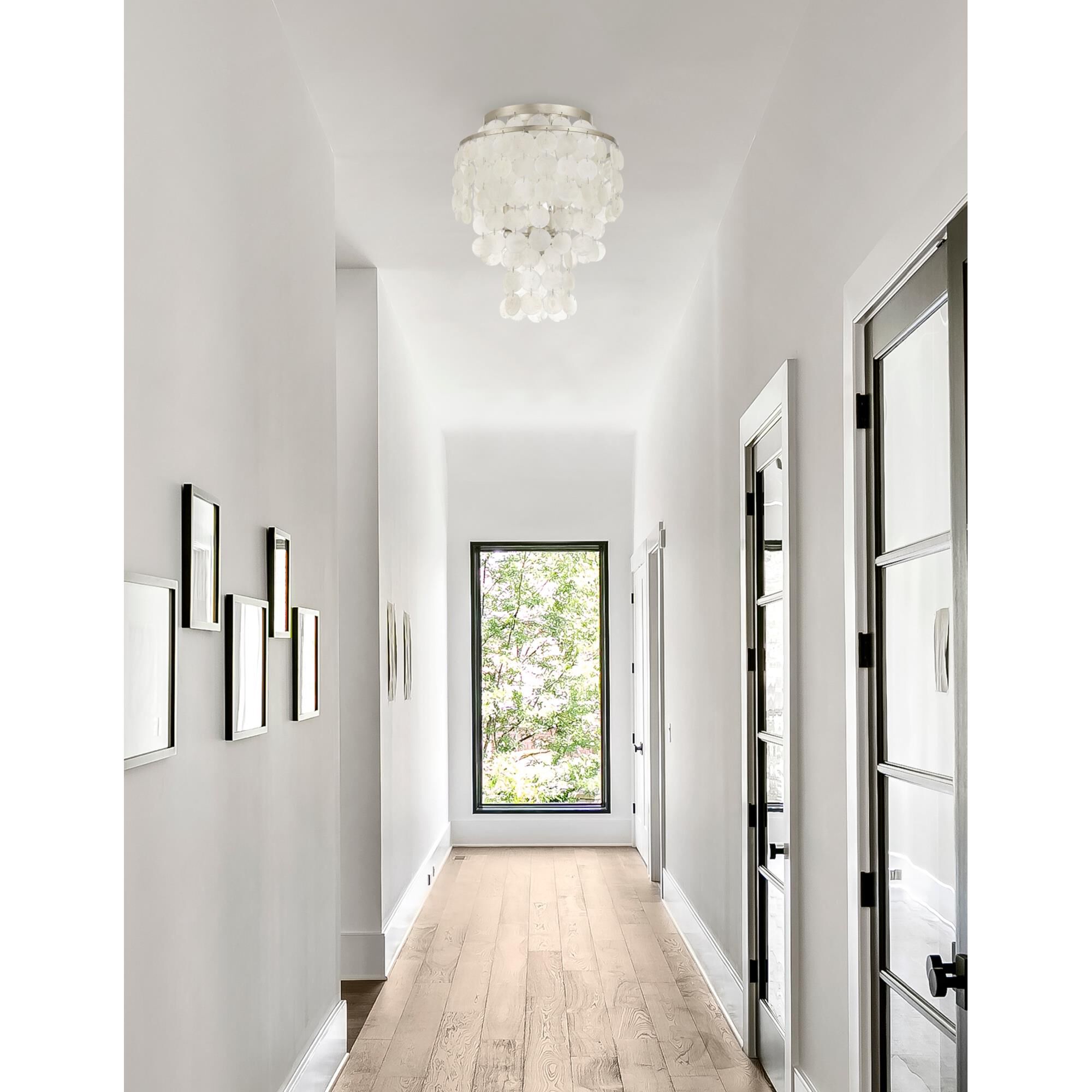 Brielle 13 Inch 3 Light Flush Mount by Crystorama