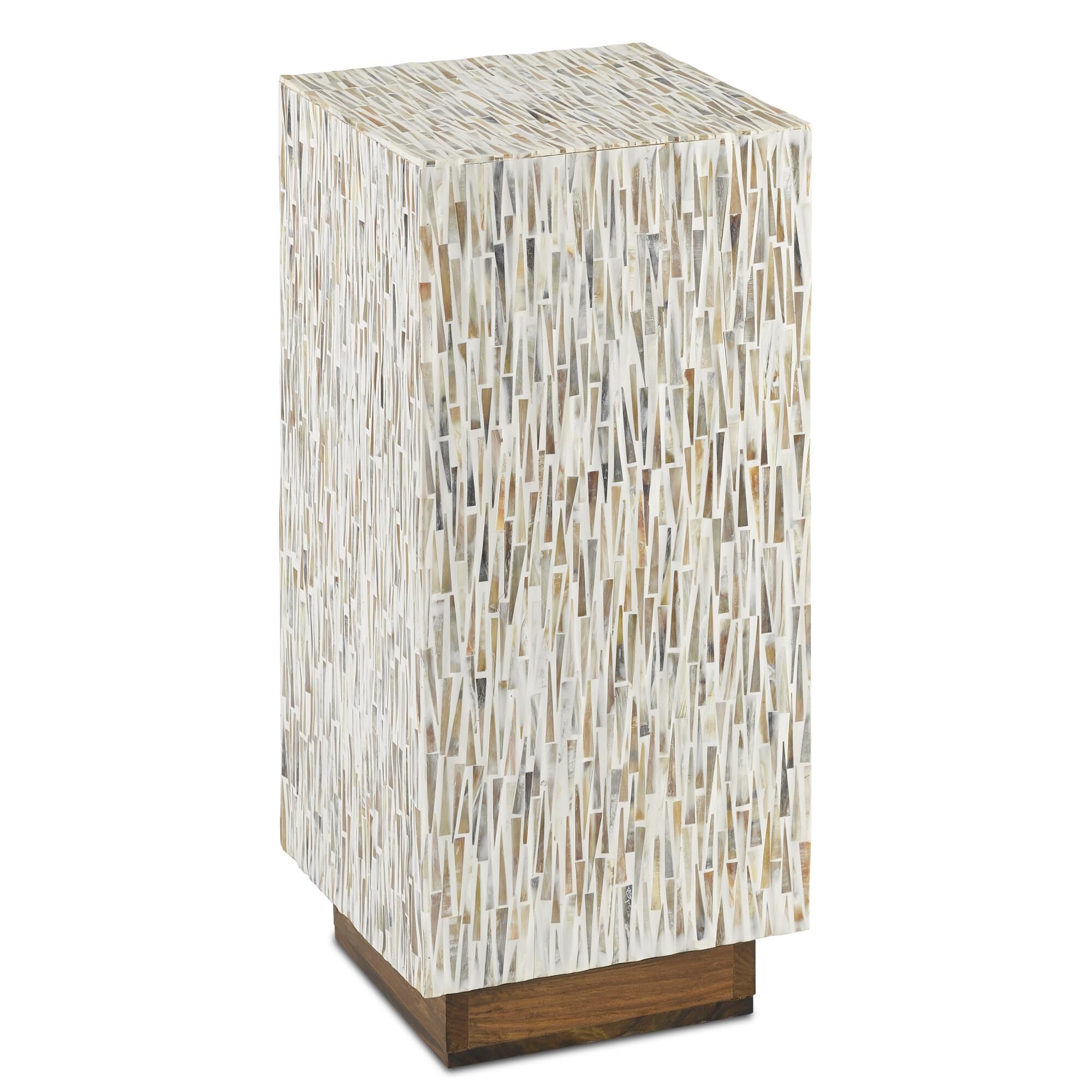 Shown in Natural Horn/White/Pecan finish