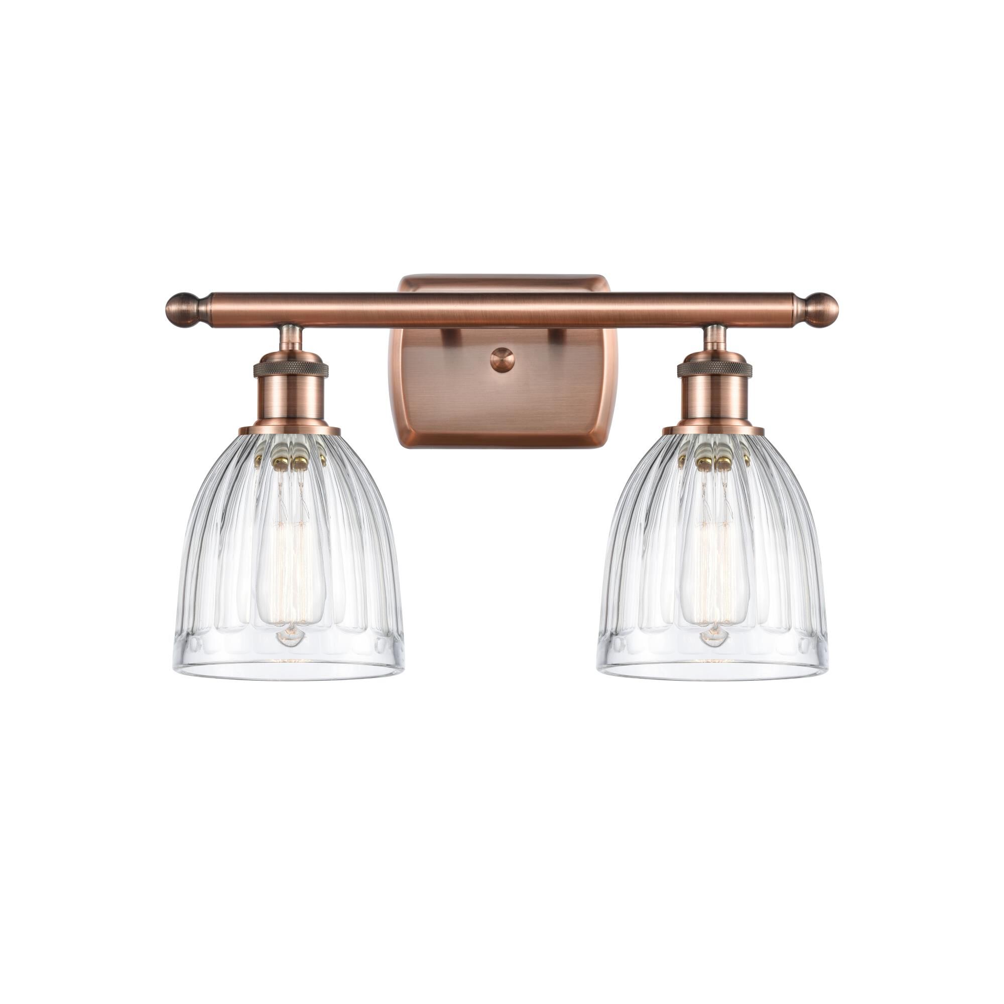 Bruno Marashlian Brookfield 16 Inch 2 Light Bath Vanity Light by Innovations Lighting