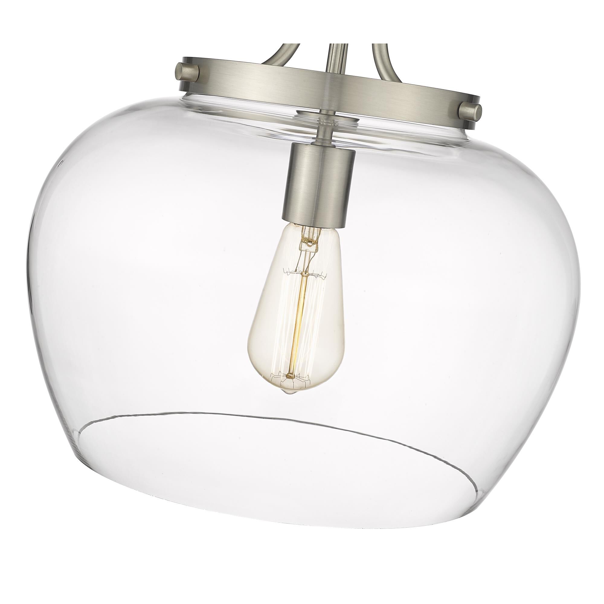 Joliet 13 Inch 1 Light Semi Flush Mount by Z-Lite
