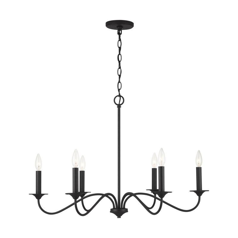 Vincent 32 Inch 6 Light Chandelier by Capital Lighting Fixture Company