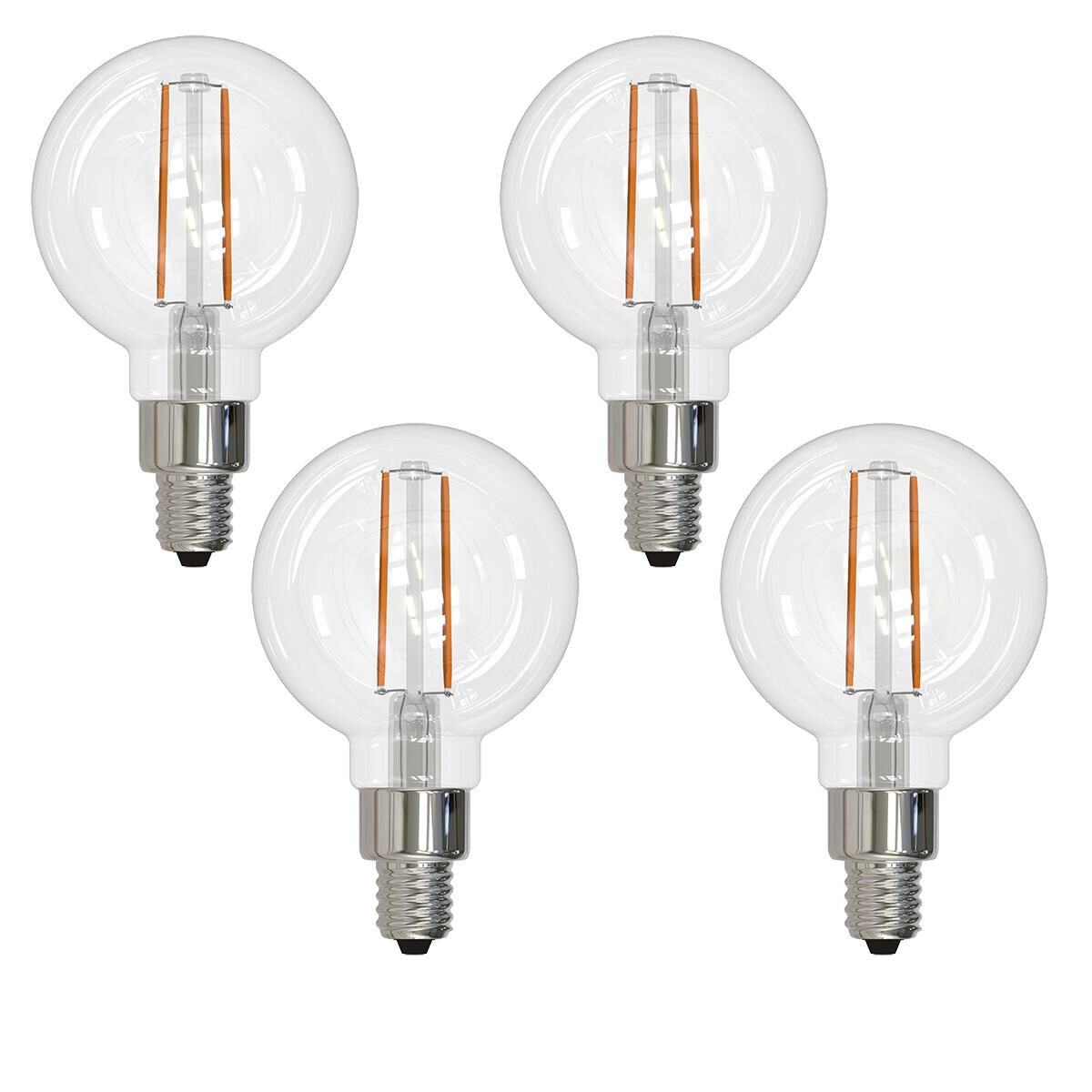 Dimmable 2.50 Watt 2700K G16 LED Light Bulb,