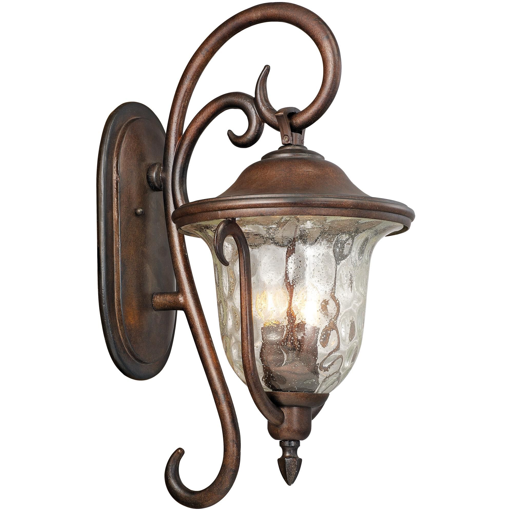 Santa Barbara Outdoor 23 Inch Tall 3 Light Outdoor Wall Light by Kalco Lighting
