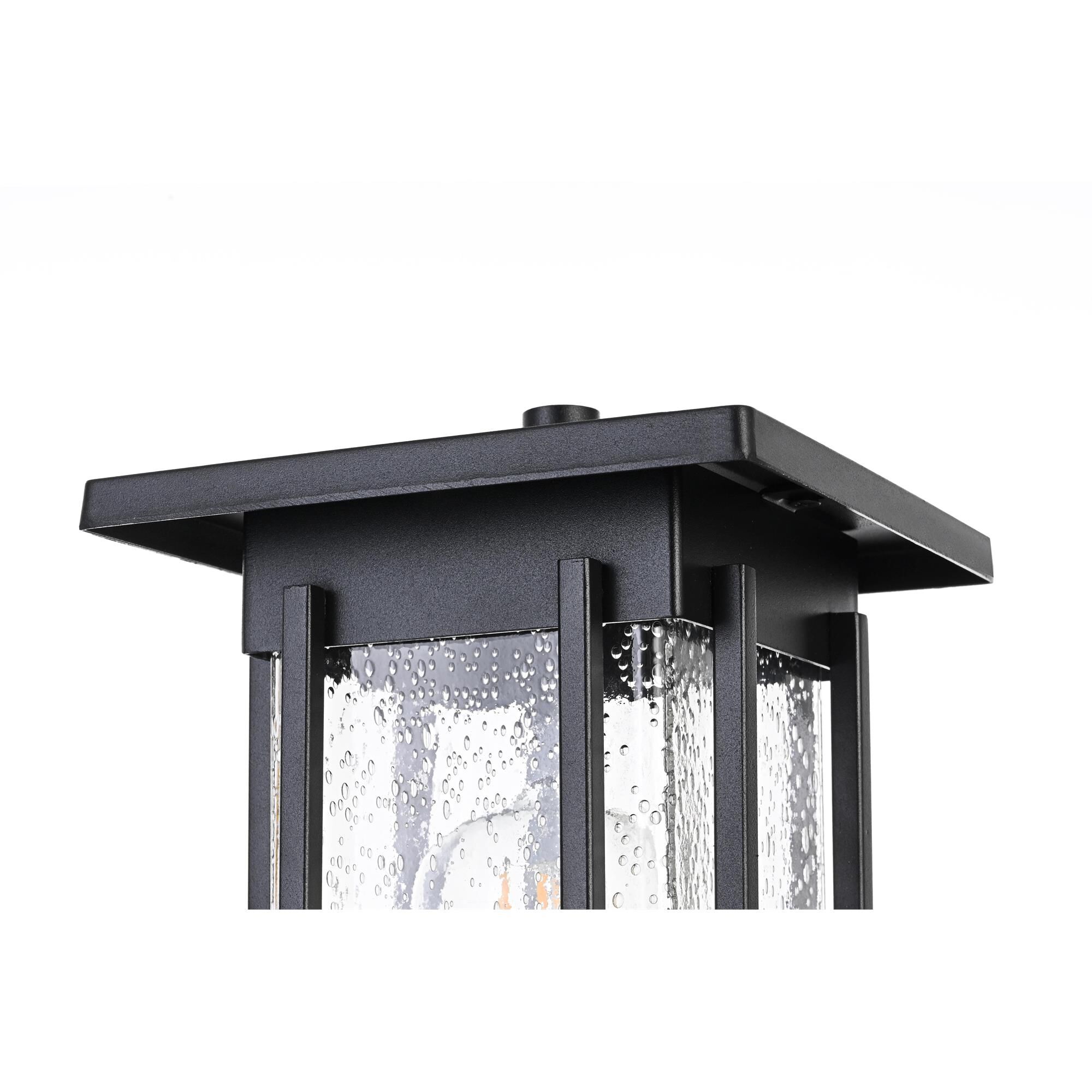 Melvale 16 Inch Outdoor Post Lamp by Elegant Lighting