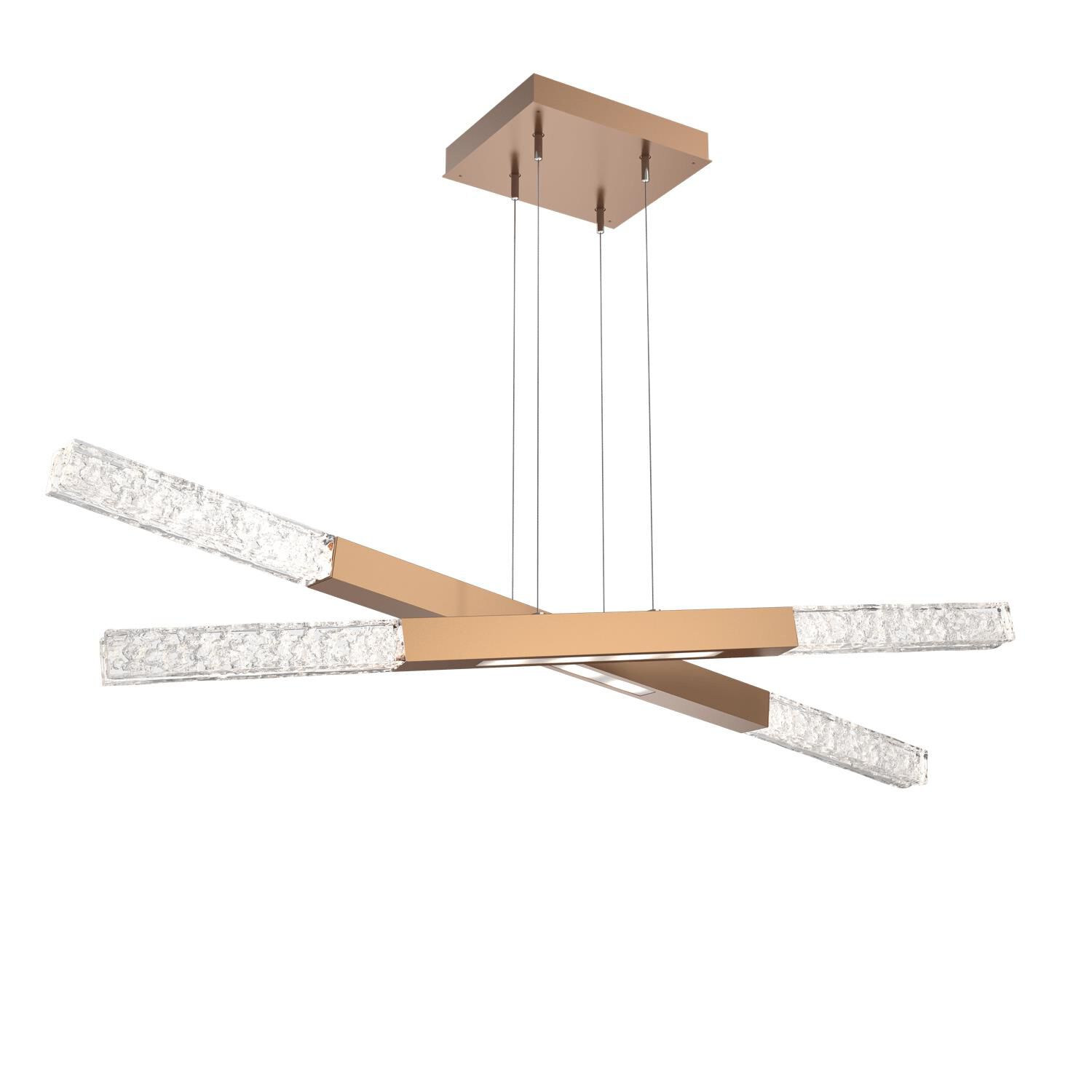 Axis 47 Inch 12 Light LED Linear Suspension Light by Hammerton Studio