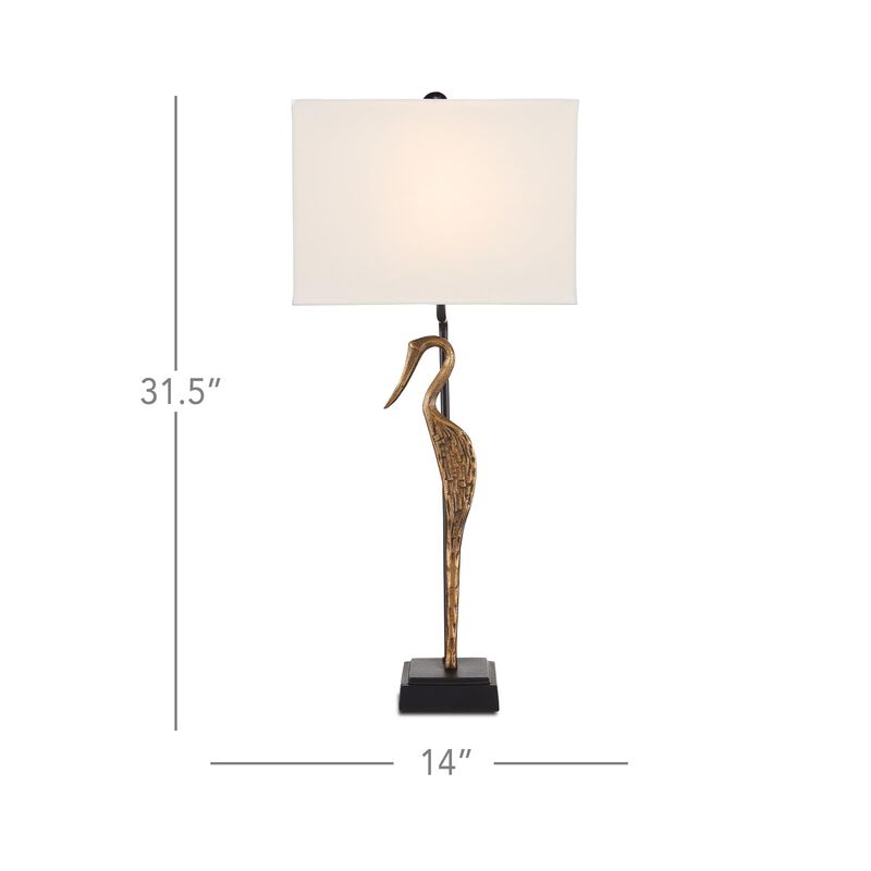 Antigone Large Table Lamp by Currey & Company