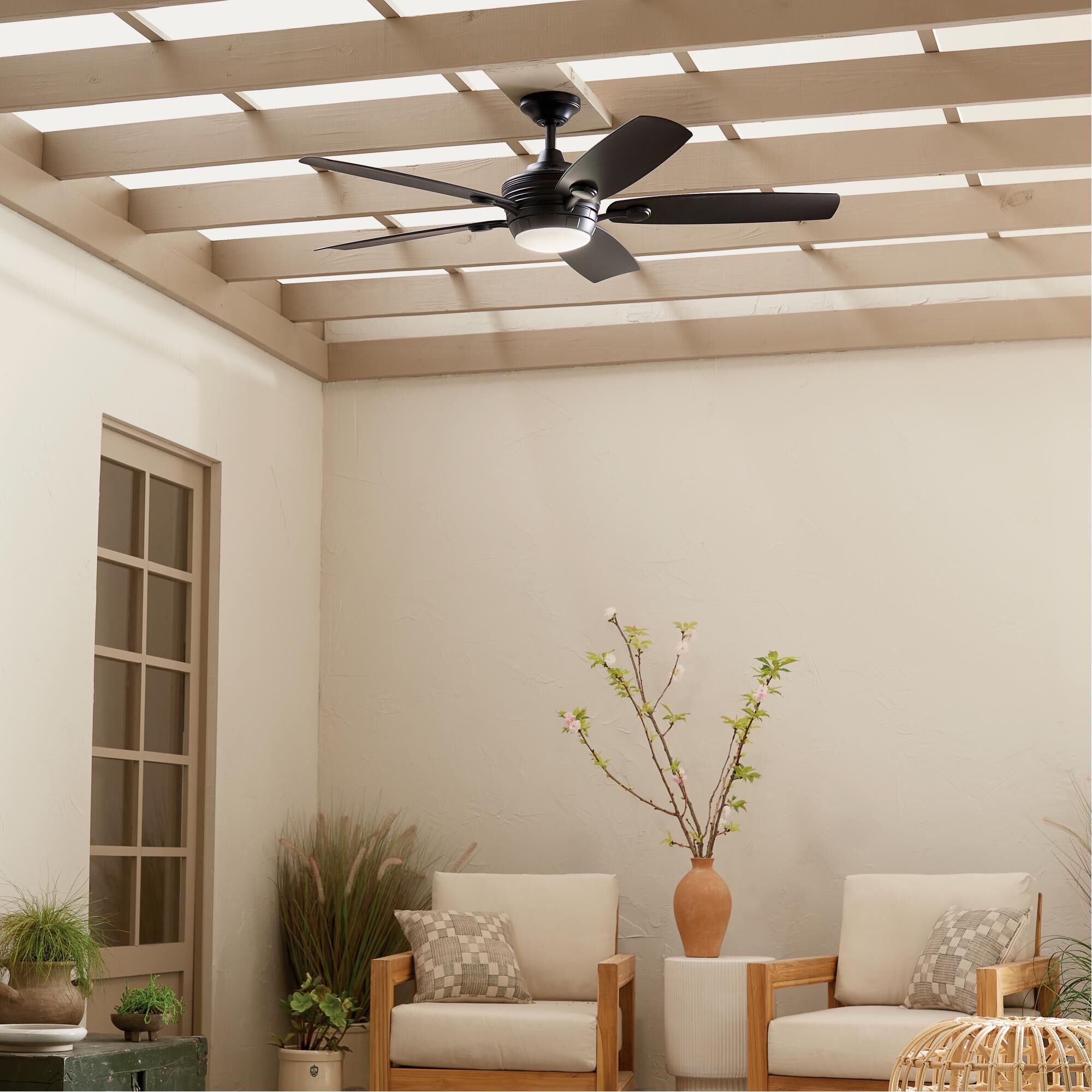 Tranquil 56 Inch Ceiling Fan with Light Kit by Kichler Lighting