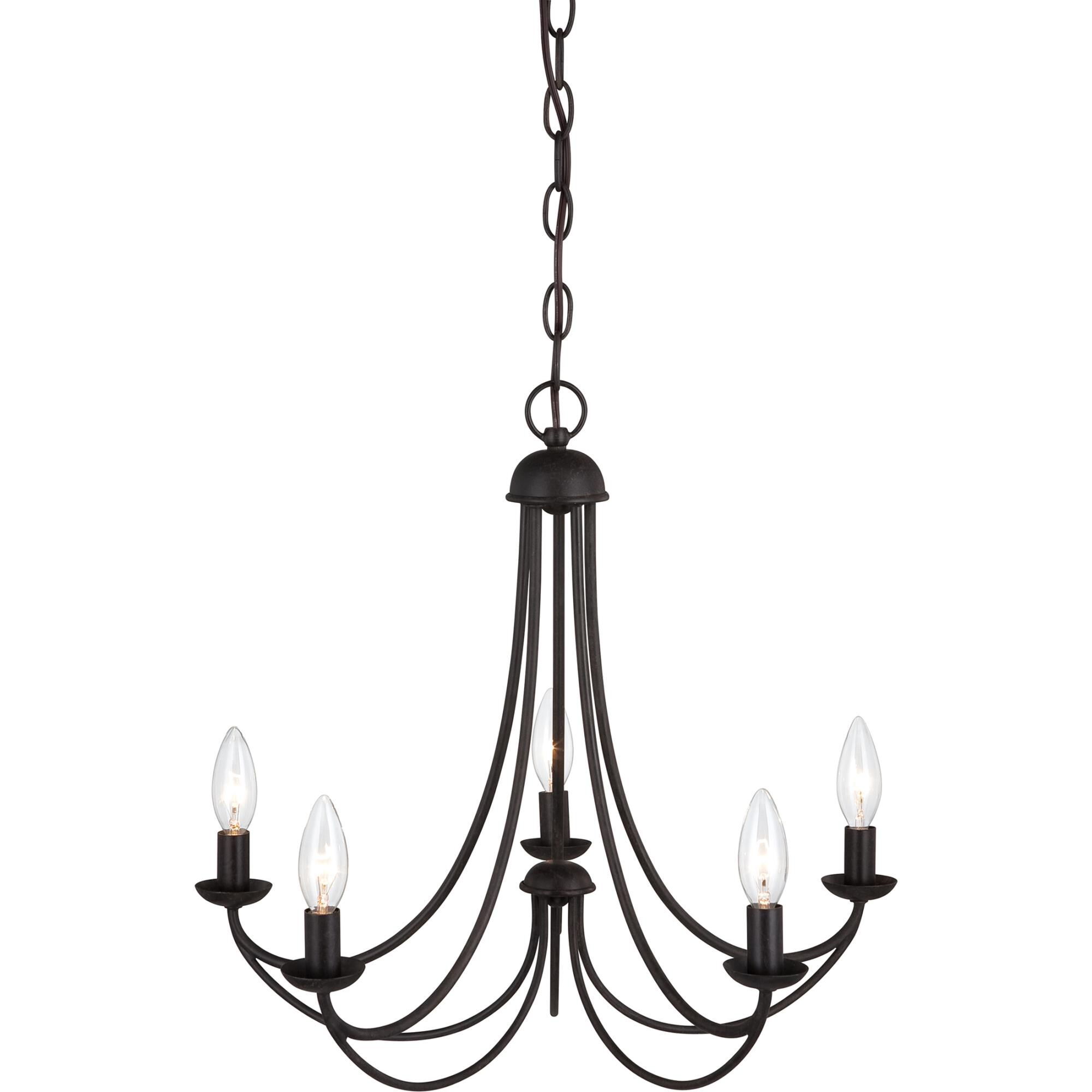 Mirren 21 Inch 5 Light Mini Chandelier by Quoizel