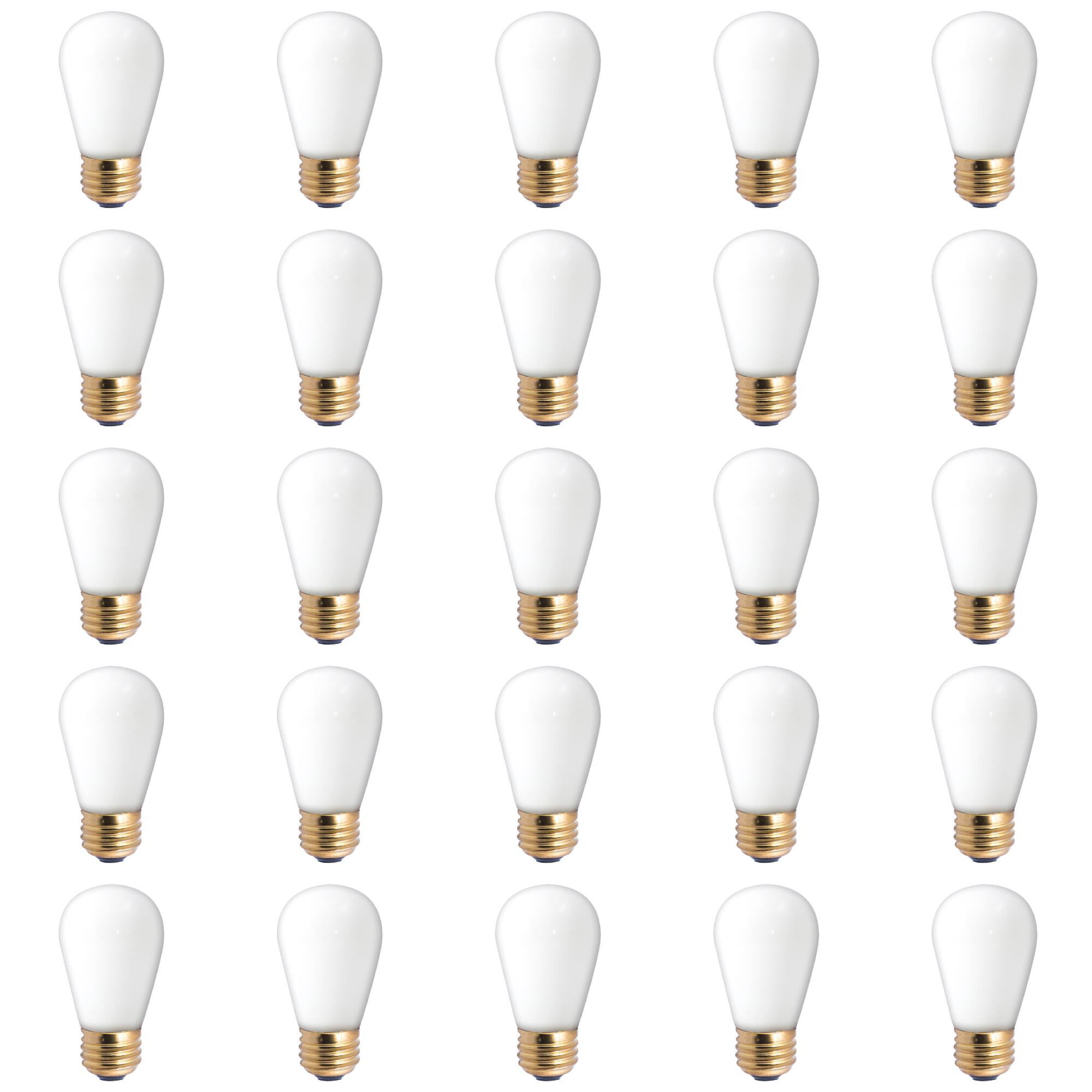 11 Watt 2700K S14 Incandescent Light Bulb,