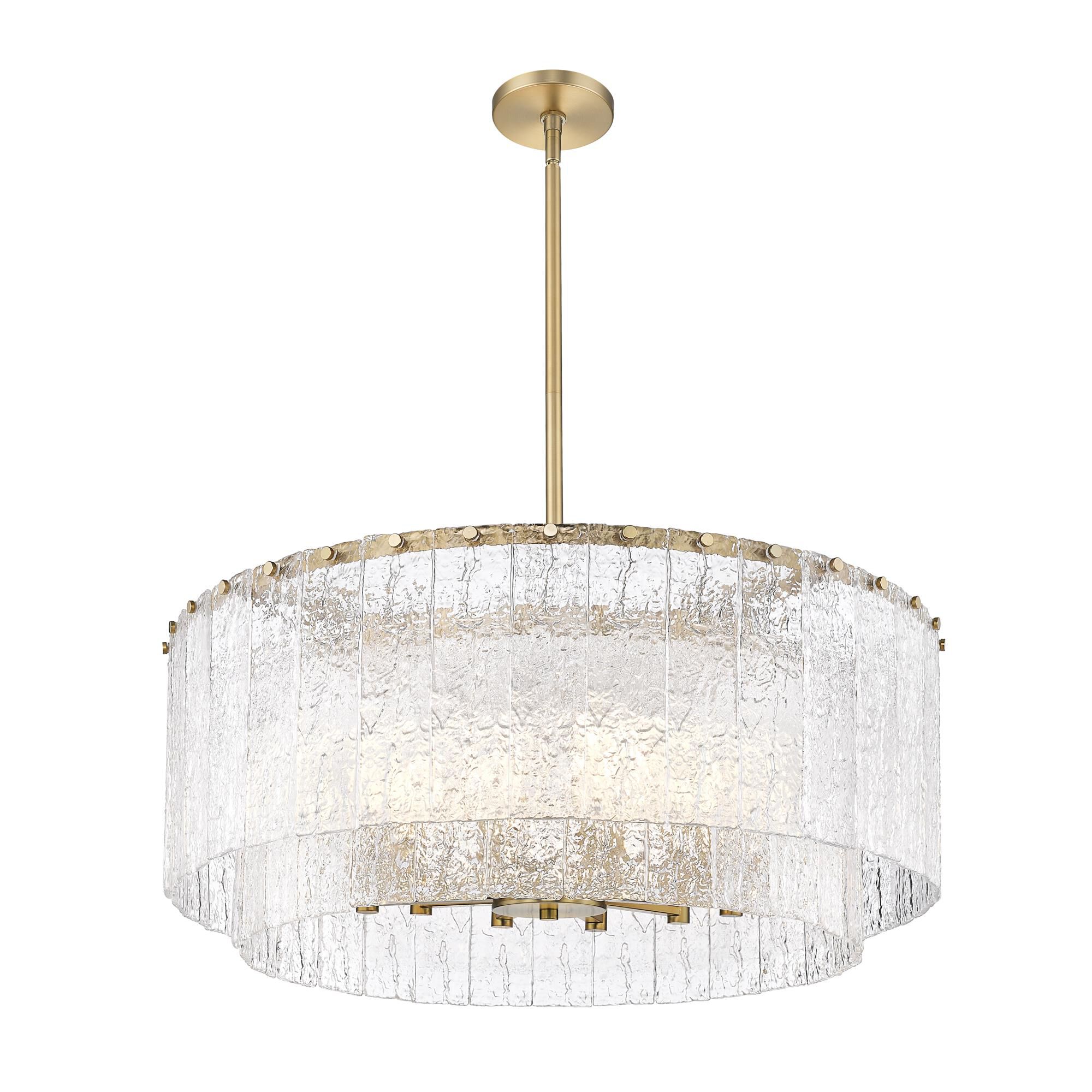 Glacier 33 Inch Chandelier by Z Lite