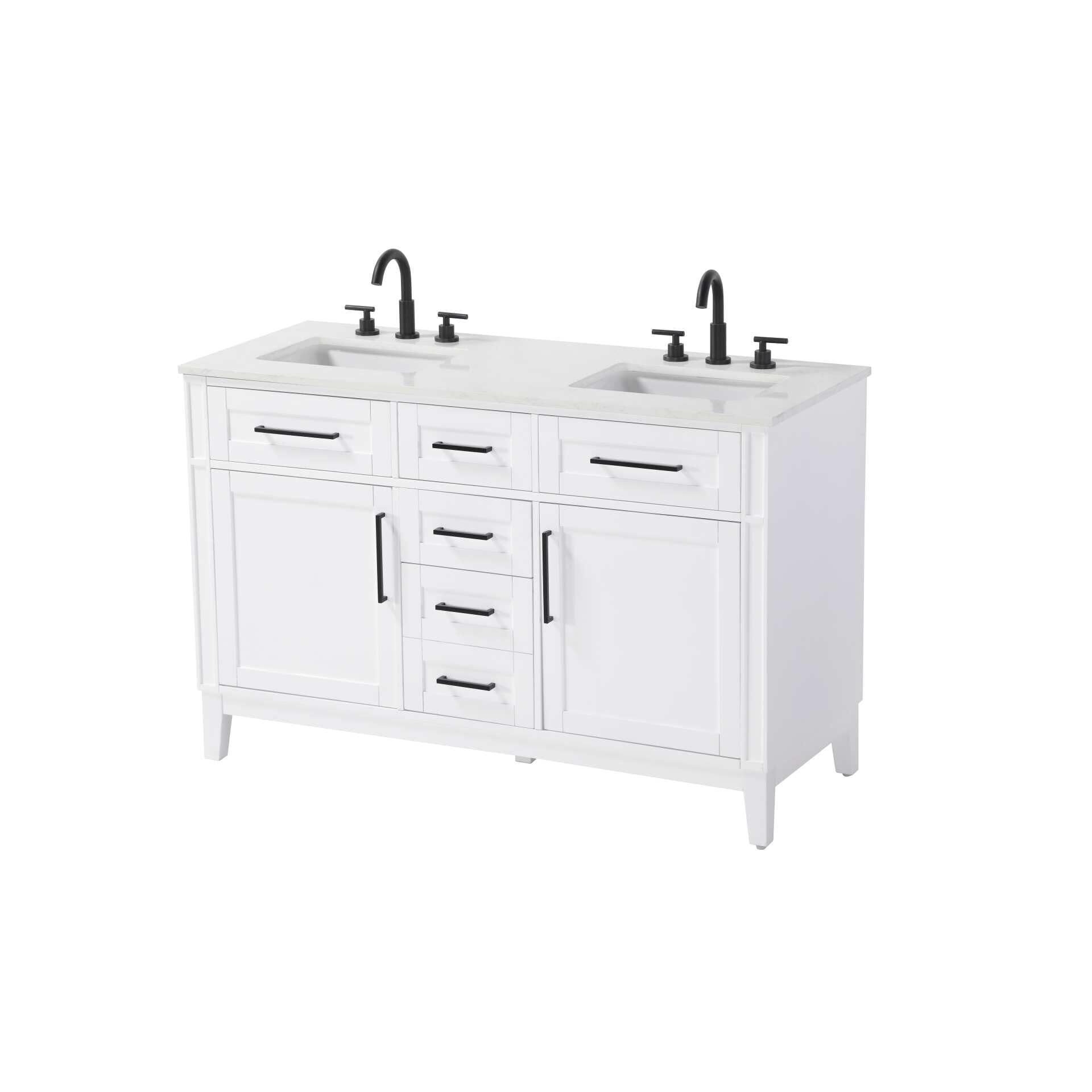 Shown in White finish