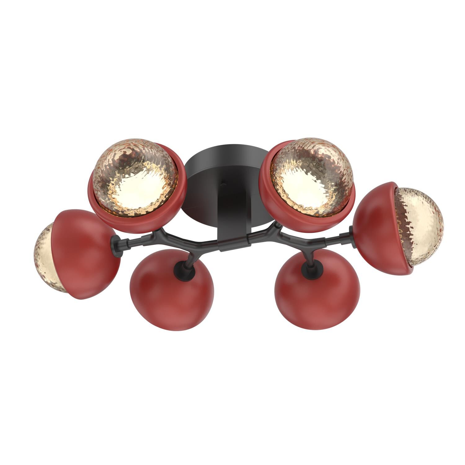 Levi Wilson Cabochon 27 Inch Flush Mount by Hammerton Studio