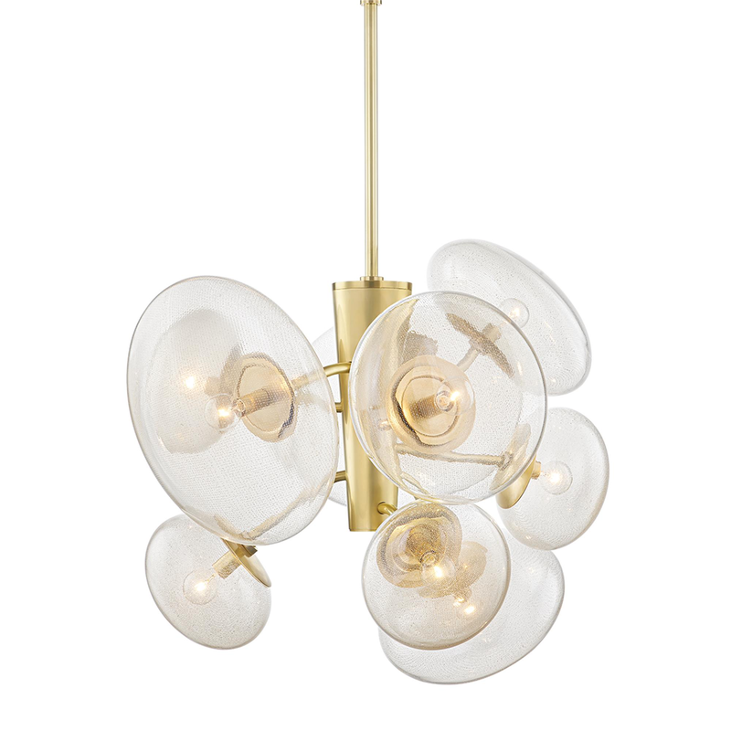 Kelly Behun Opera 31 Inch 9 Light Multi Light Pendant by Hudson Valley Lighting