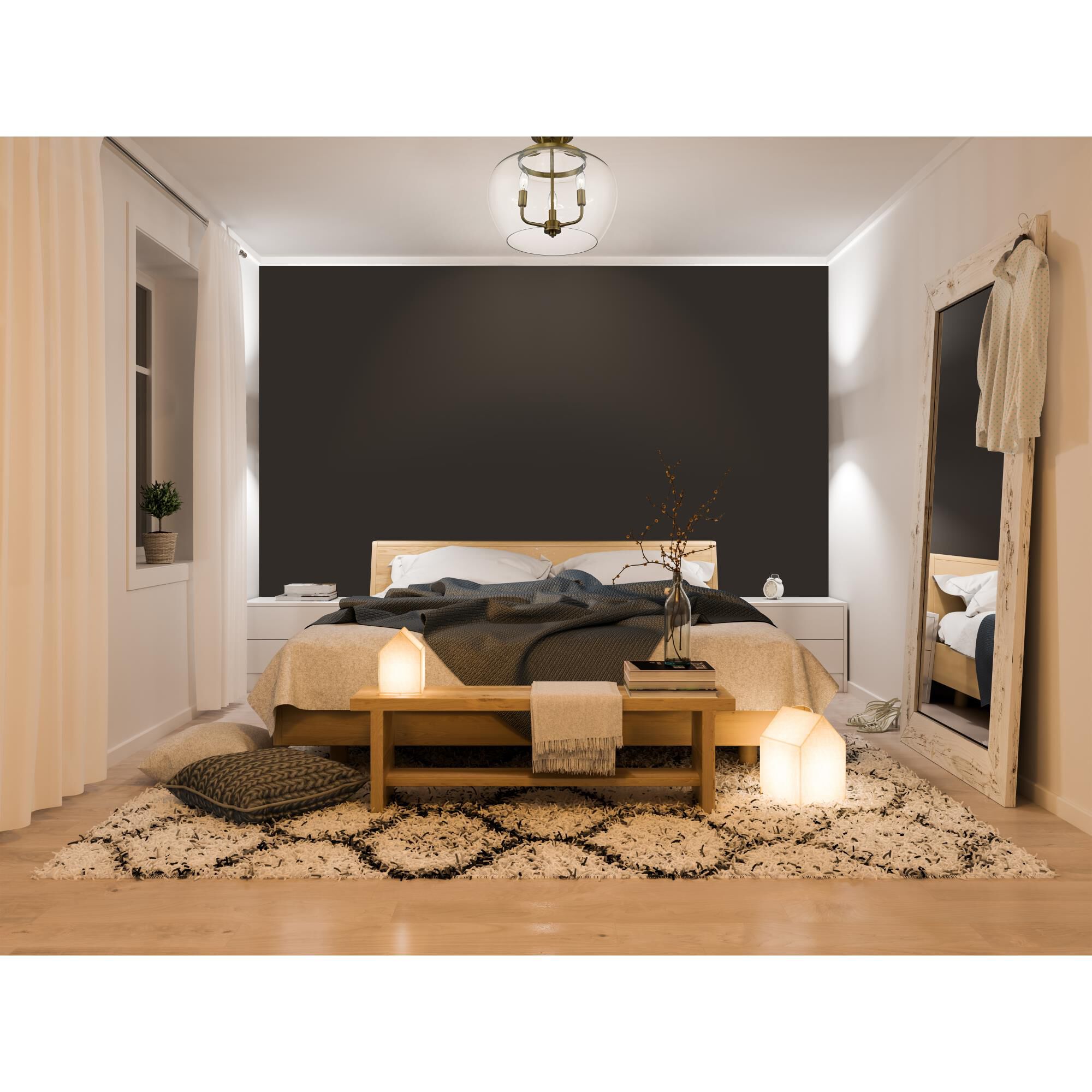 Joliet 15 Inch 3 Light Semi Flush Mount by Z-Lite