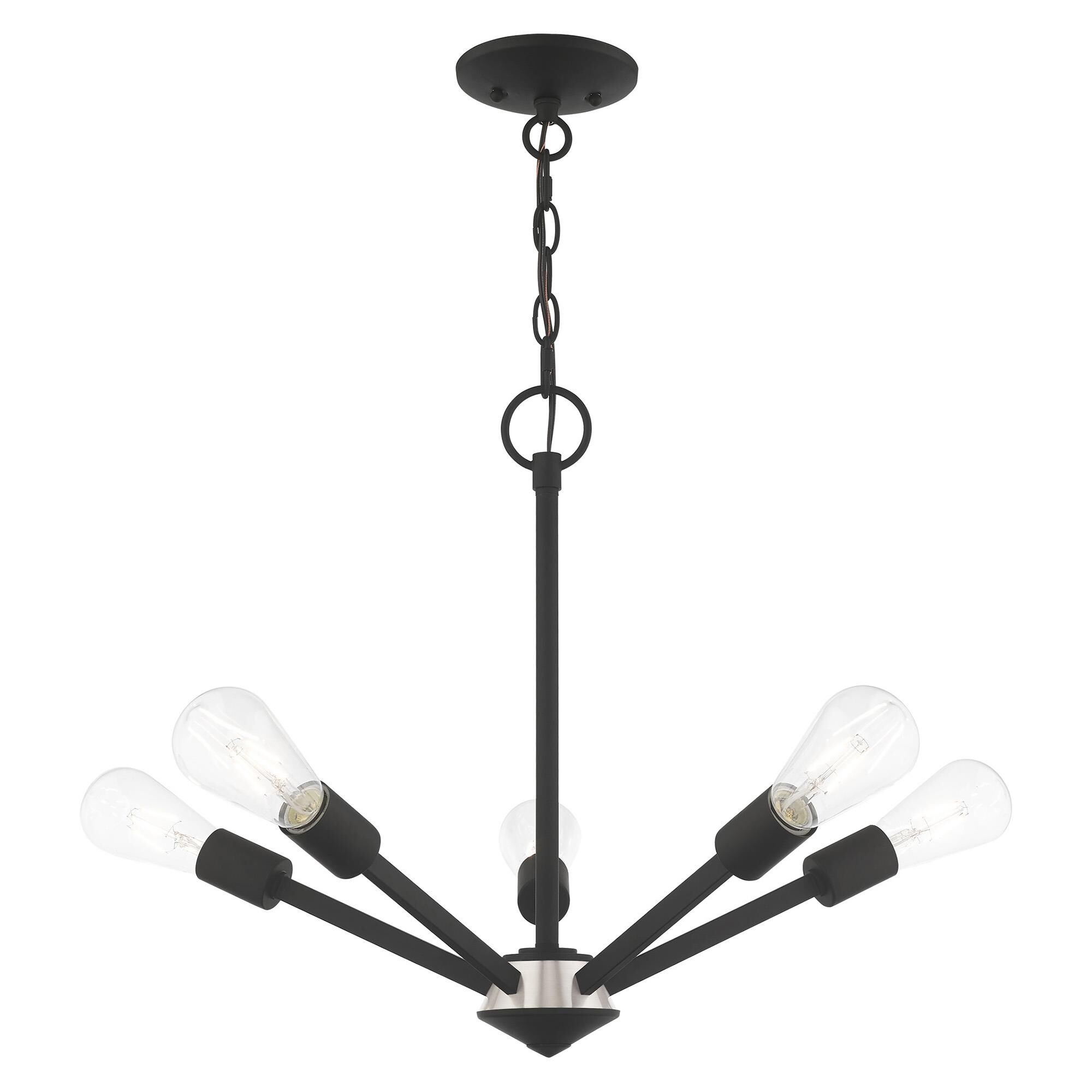 Prague 5 Light Mini Chandelier by Livex Lighting