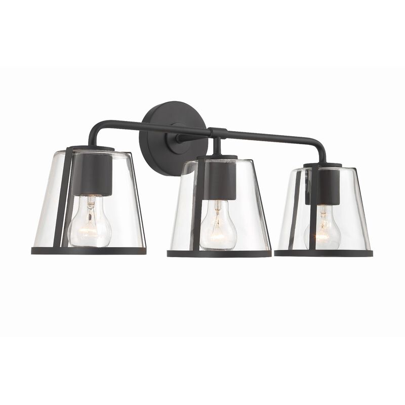 Fulton 23 Inch 3 Light Bath Vanity Light by Crystorama