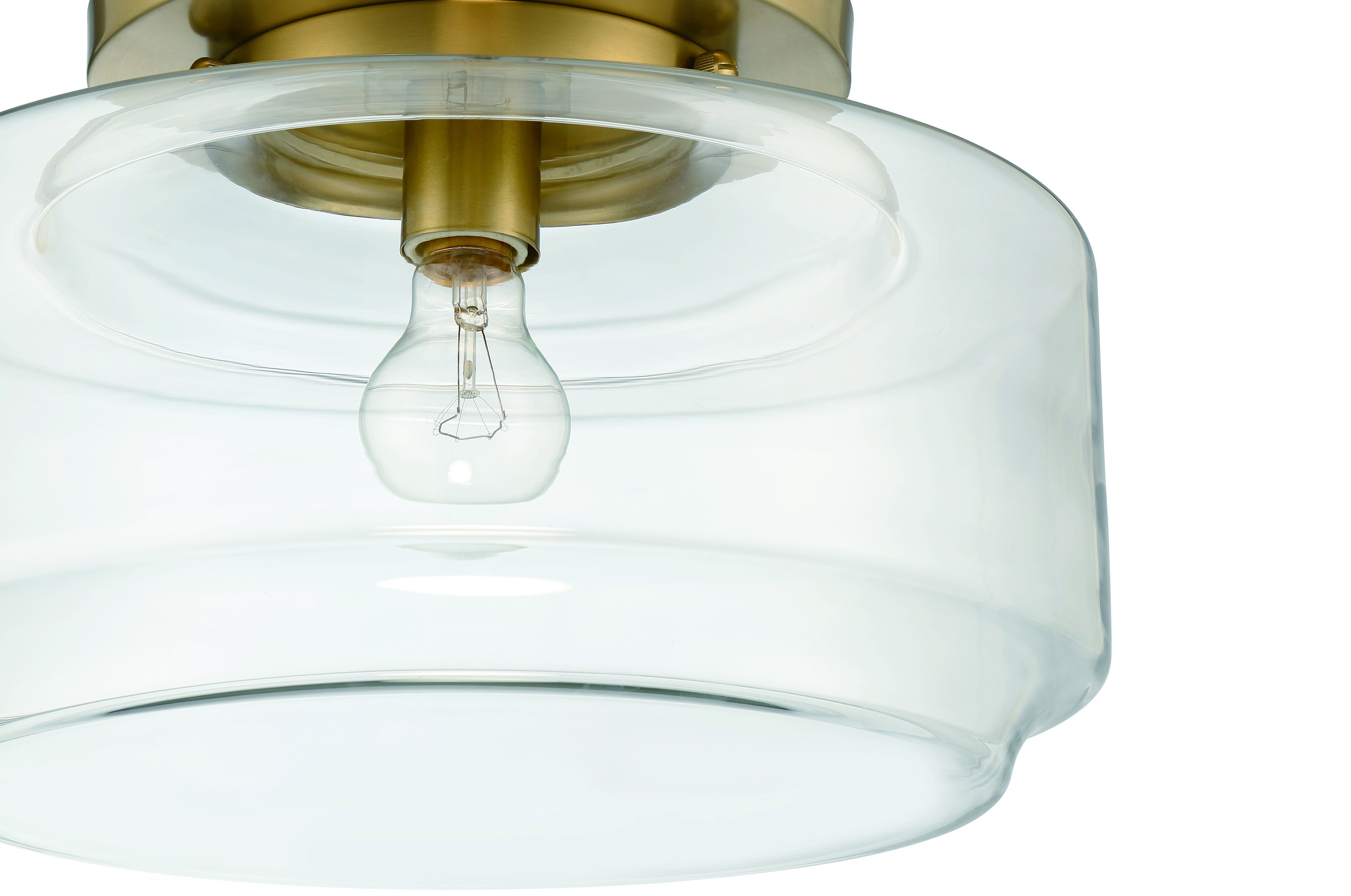 Peri 14 Inch 1 Light Flush Mount by Craftmade