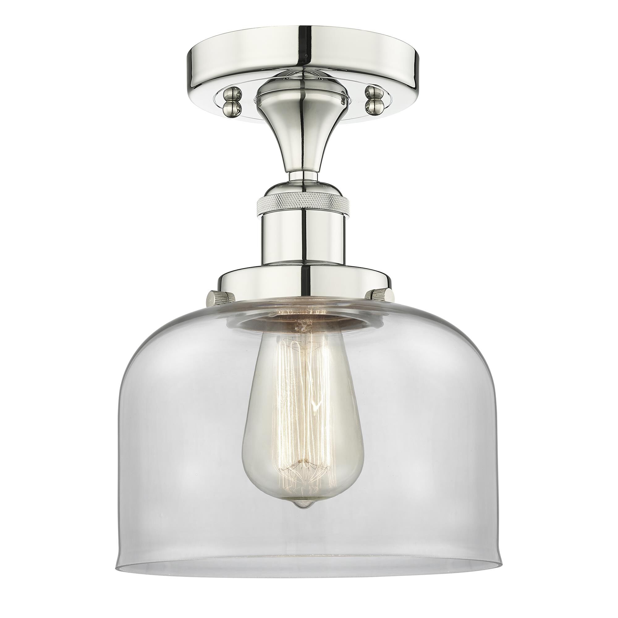 Bruno Marashlian Bell 6 Inch 1 Light Semi Flush Mount by Innovations Lighting