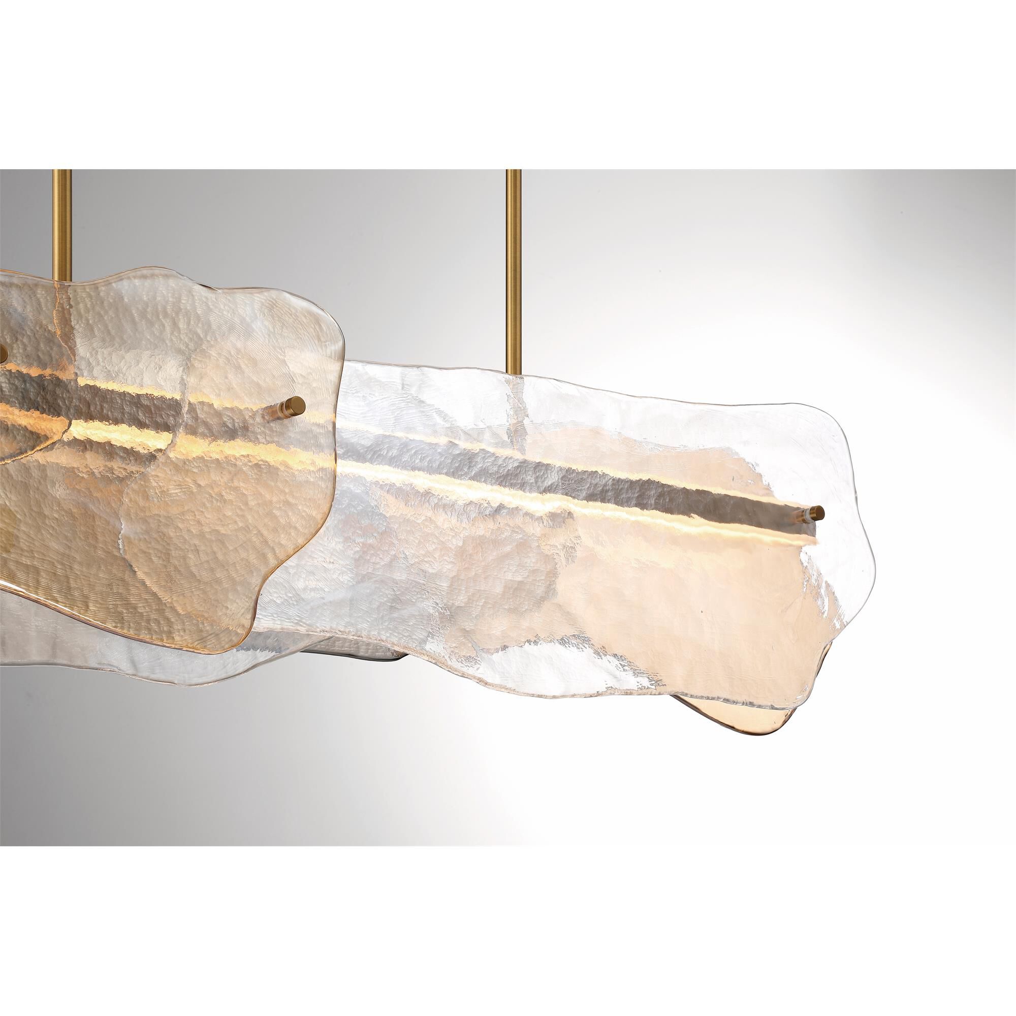 Grotto Large Linear Chandelier,