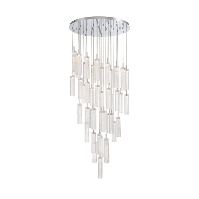 Addis 36 Inch Multi Light Pendant by Crystorama