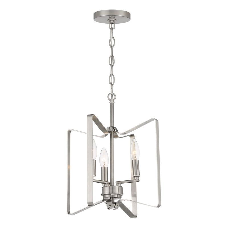 Shayna 13 Inch 3 Light Semi Flush Mount by Craftmade