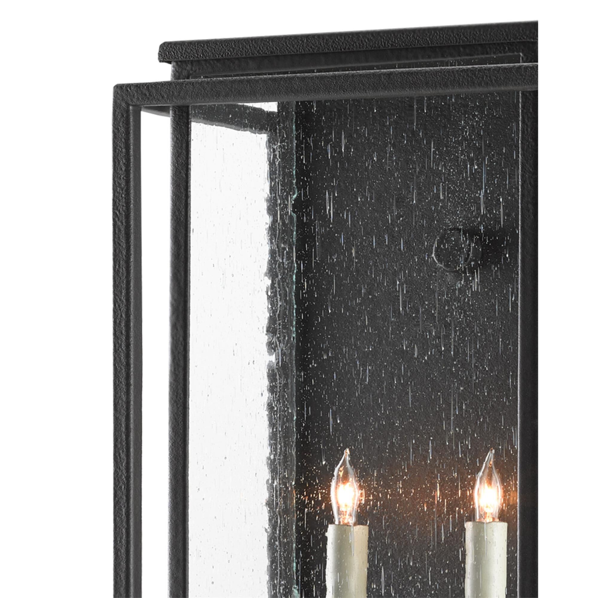 Wright 27 Inch Tall 2 Light Outdoor Wall Light,