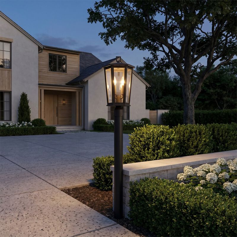Sean Lavin Witley 18 Inch Outdoor Post Lamp by Visual Comfort Studio