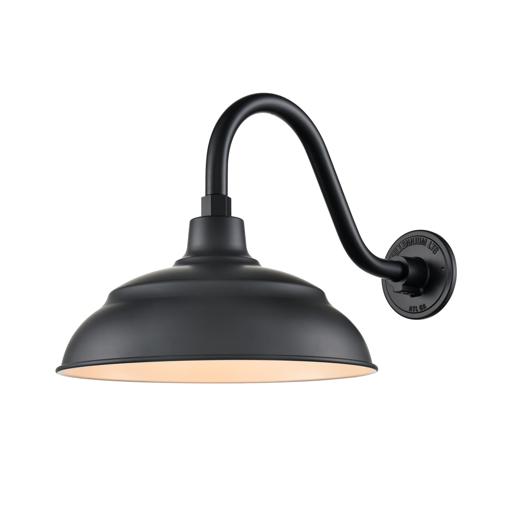 Shown in Satin Black finish