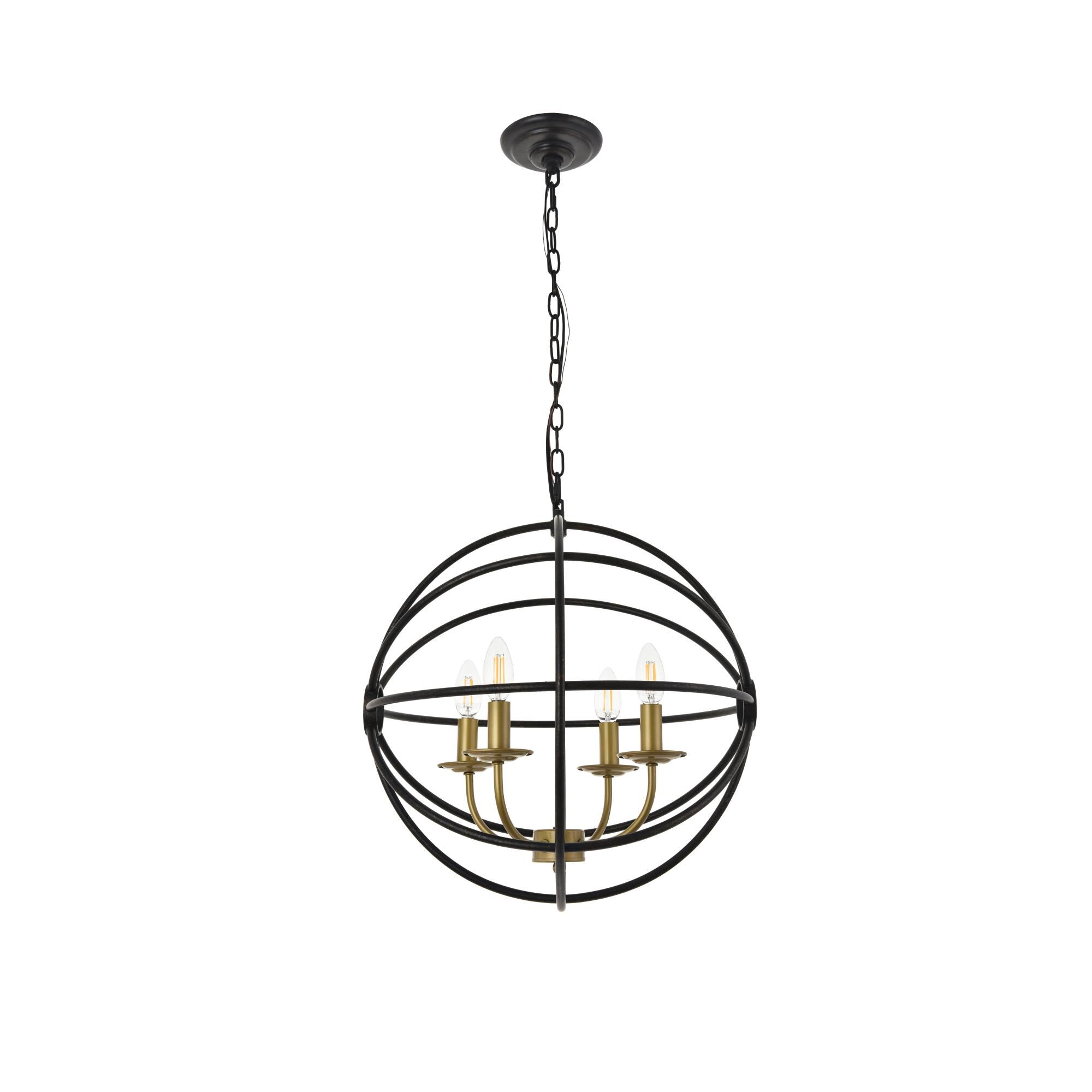 Octavia 18 Inch Large Pendant by Elegant Lighting
