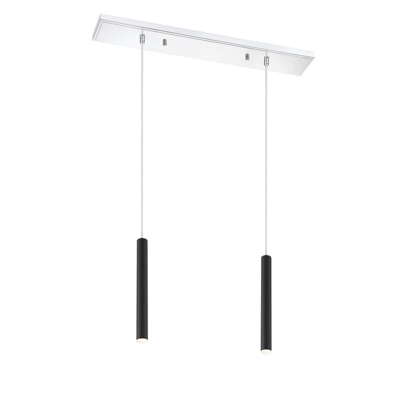 Forest 30 Inch 2 Light LED Linear Suspension Light by Z-Lite