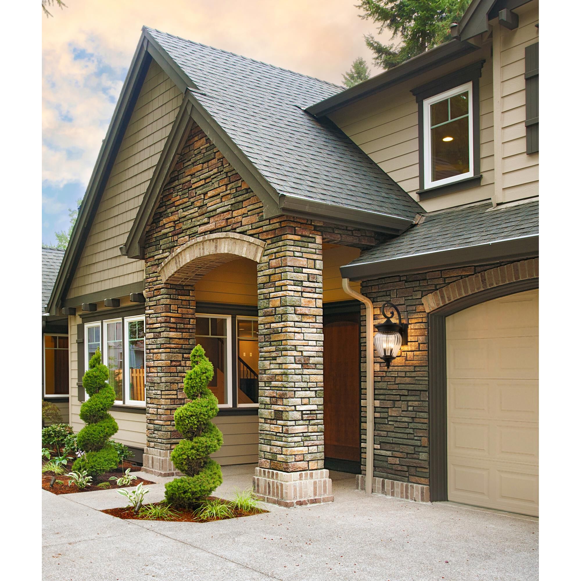 Davina 28 Inch Outdoor Wall Light by Z Lite