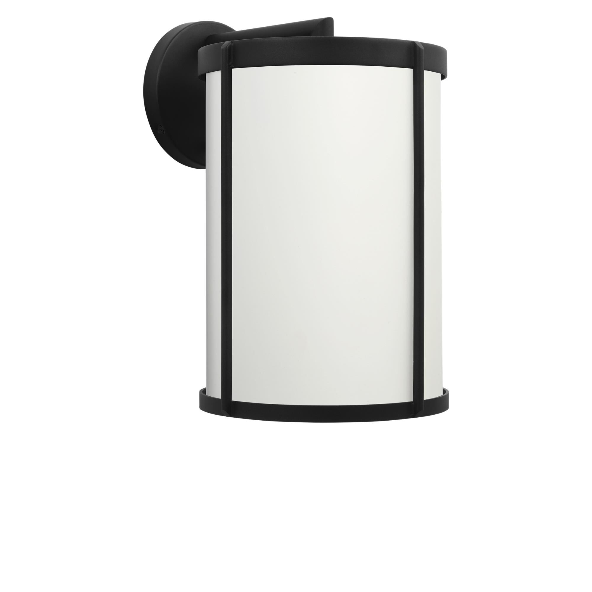 Shown in Textured Black finish and White Aluminum shade