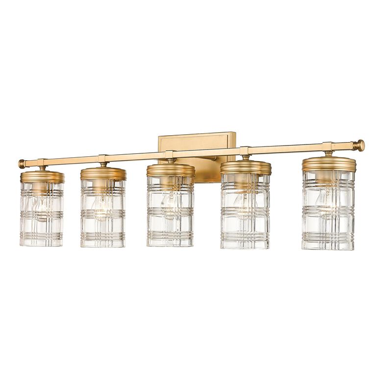 Archer 38 Inch 5 Light Bath Vanity Light by Z-Lite