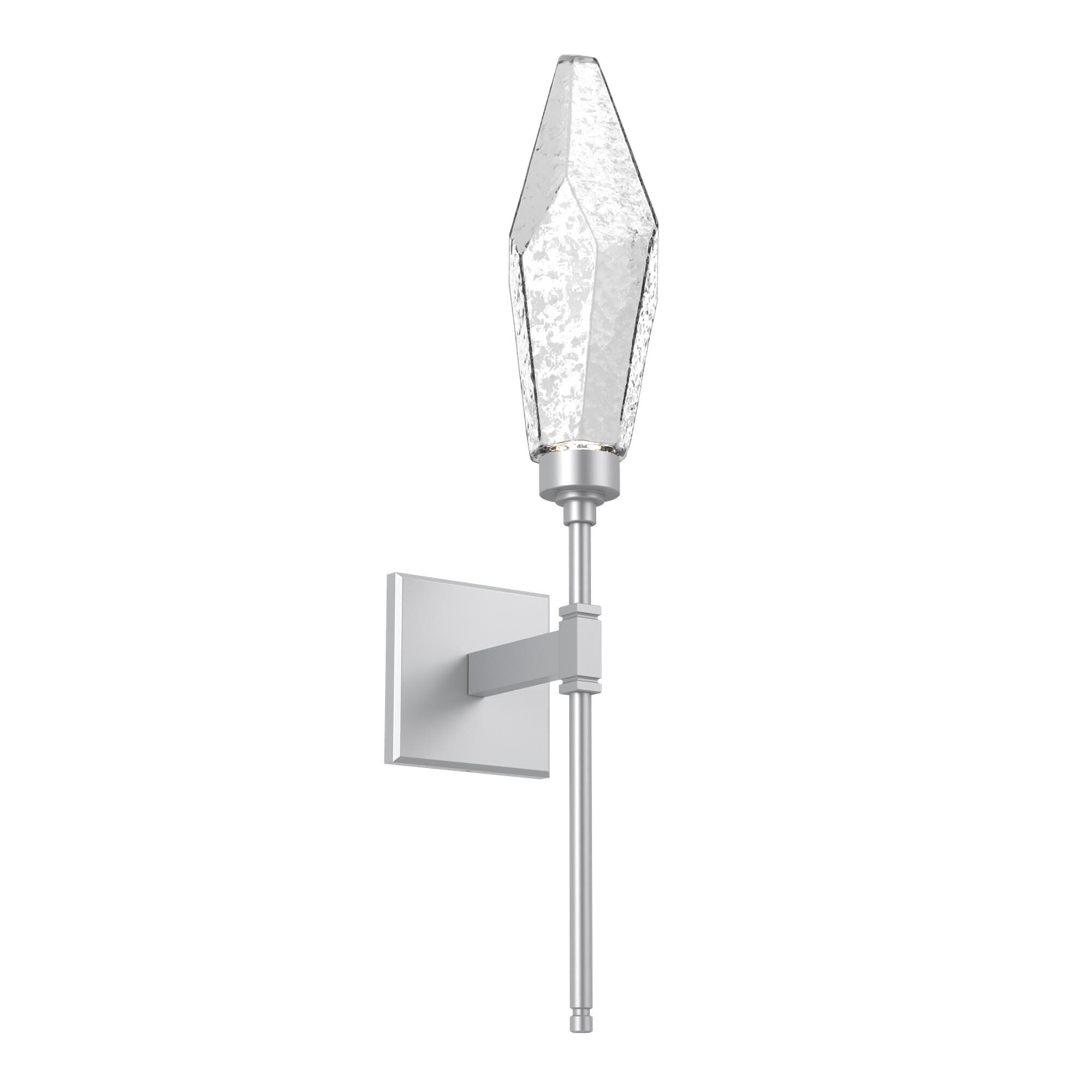Rock Crystal Wall Sconce by Hammerton Studio