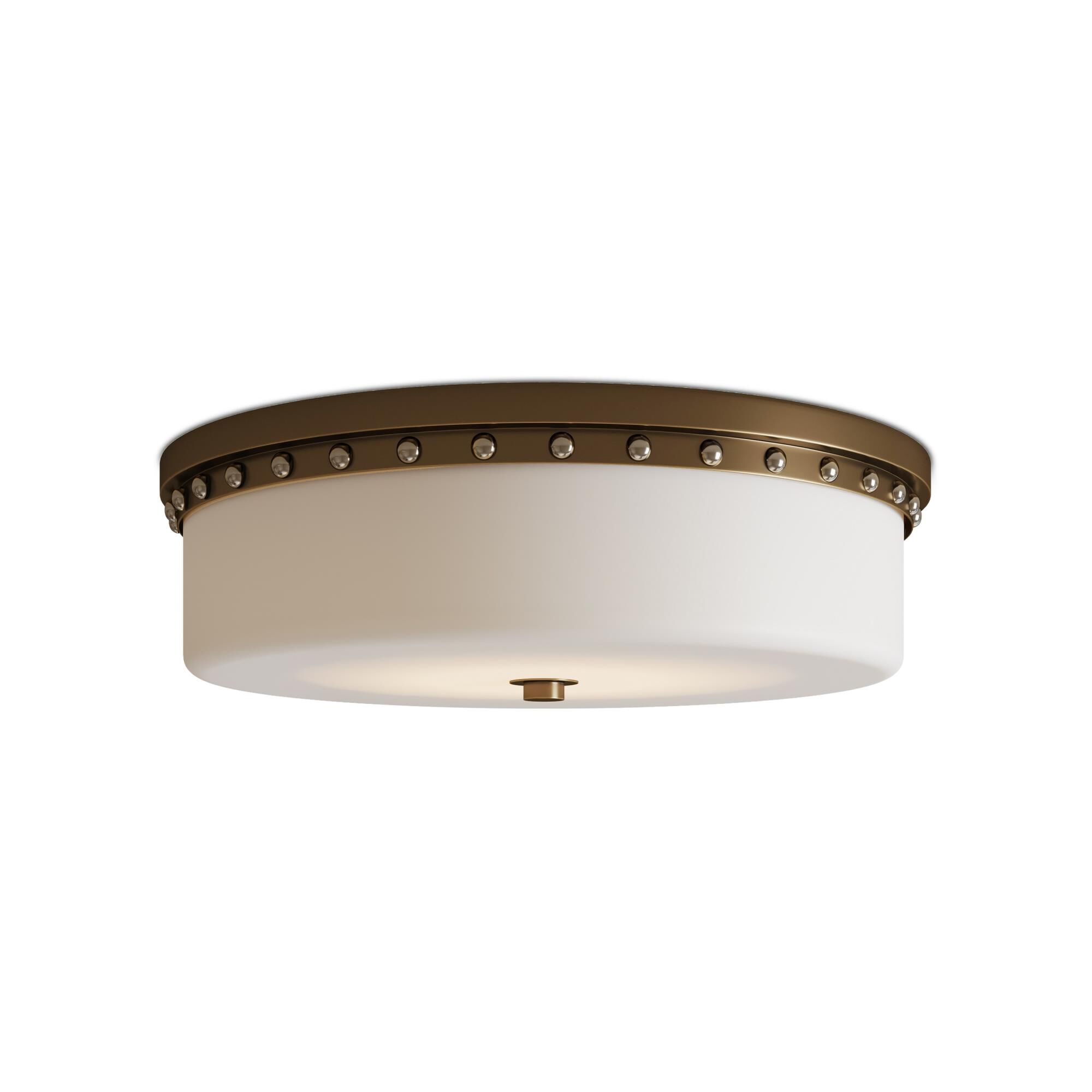 Barnabe 18 Inch Flush Mount by Currey and Company