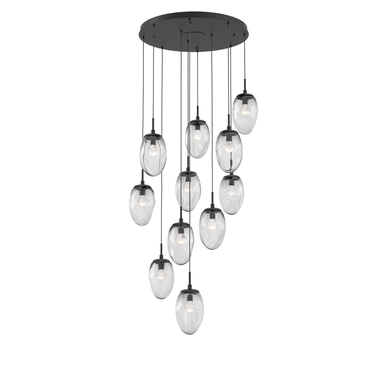 Levi Wilson Nebula 37 Inch 11 Light LED Multi Light Pendant by Hammerton Studio