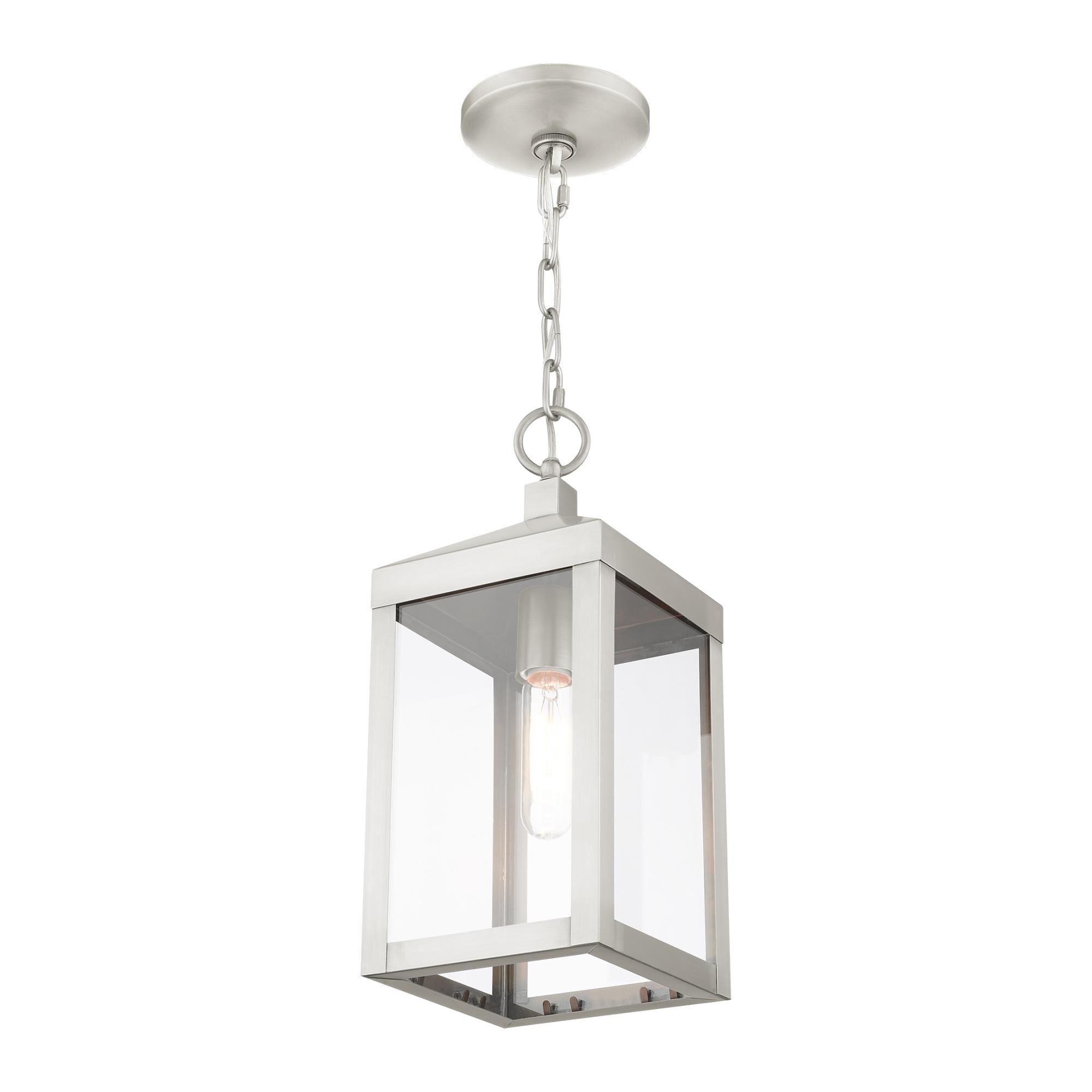 Livex Lighting Nyack 14 Inch Tall Outdoor Hanging Lantern