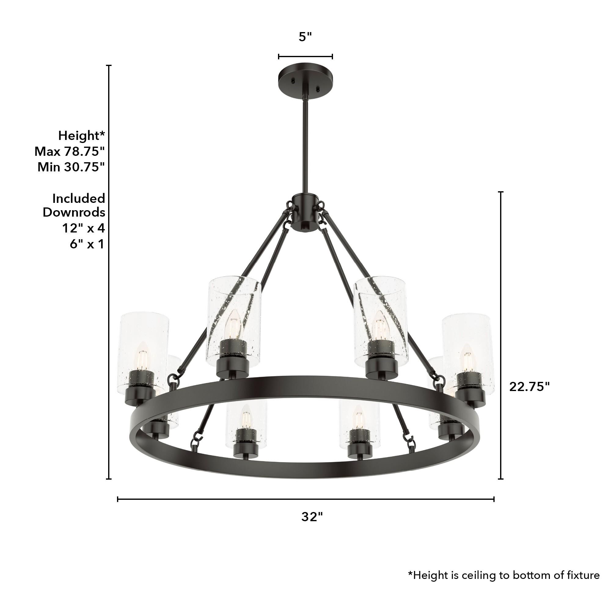 Hartland Chandelier by Hunter Fan