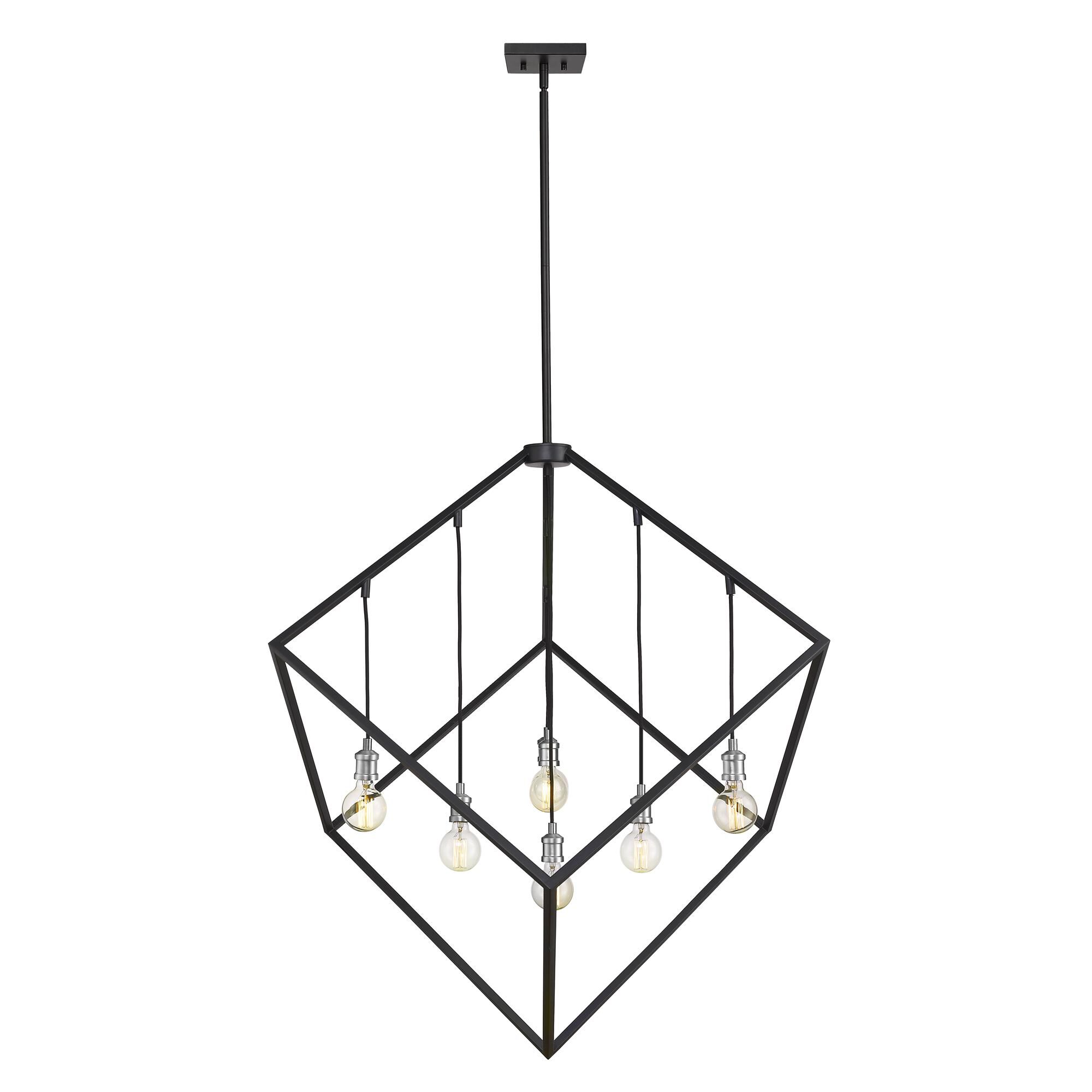 Vertical 44 Inch 7 Light Chandelier by Z-Lite