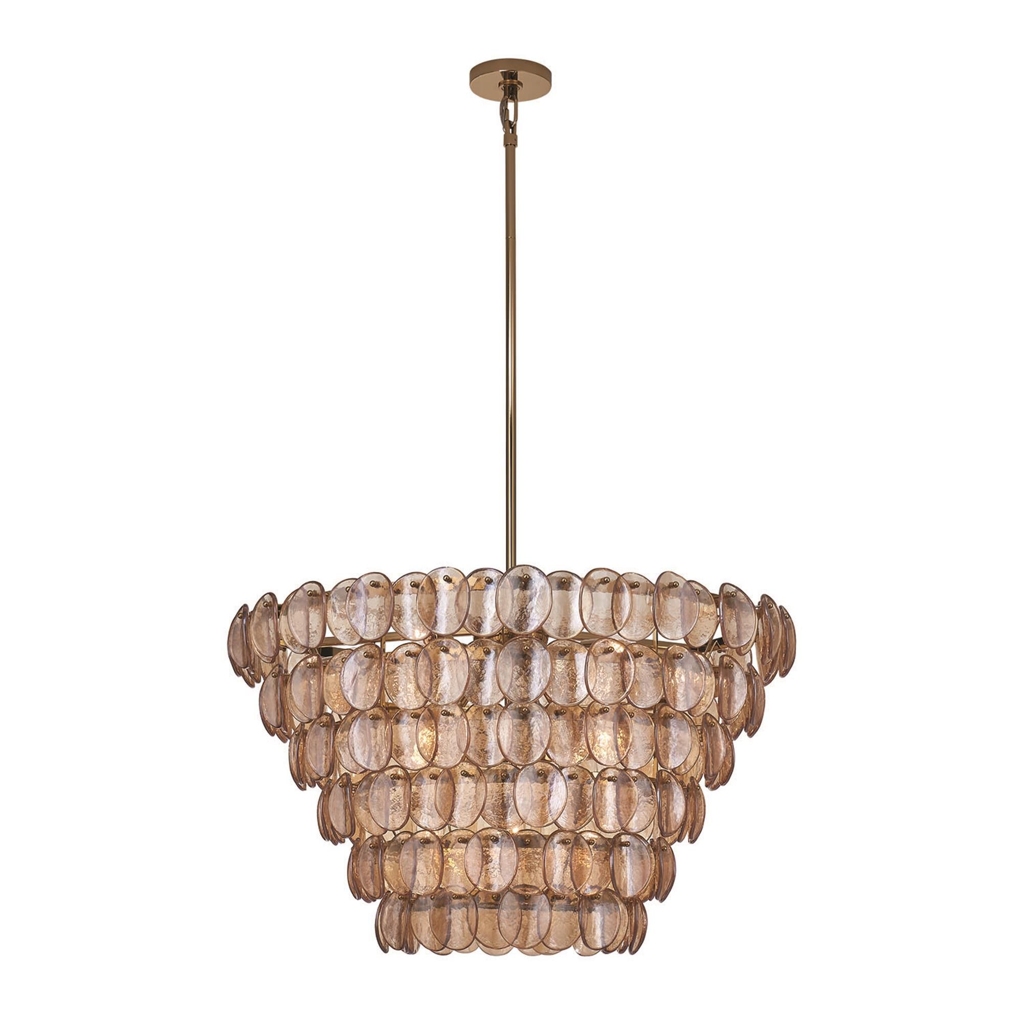 Uroko 34 Inch Chandelier by Kalco Lighting