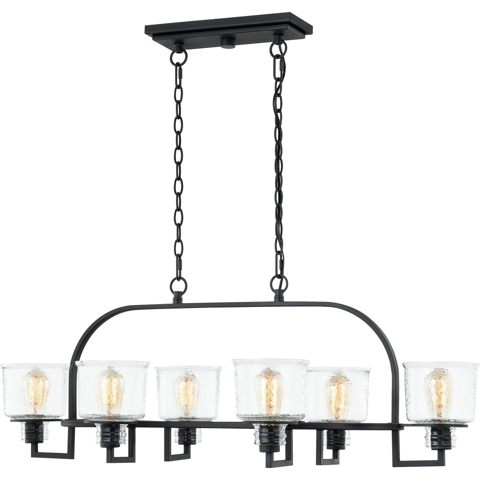 Holden 41 Inch 6 Light Linear Suspension Light by Quoizel