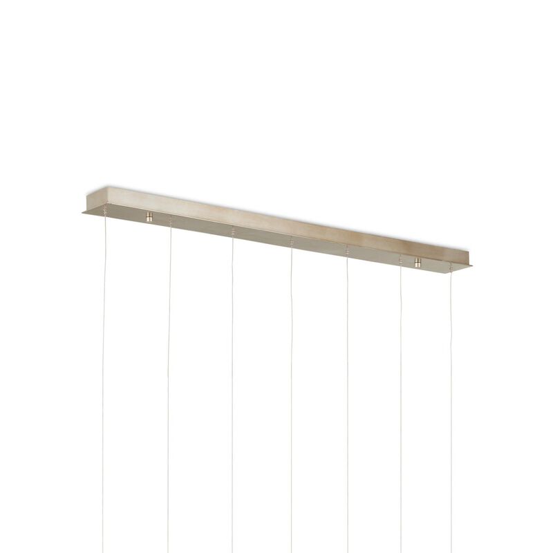 Pathos 57 Inch 7 Light LED Linear Suspension Light by Currey and Company