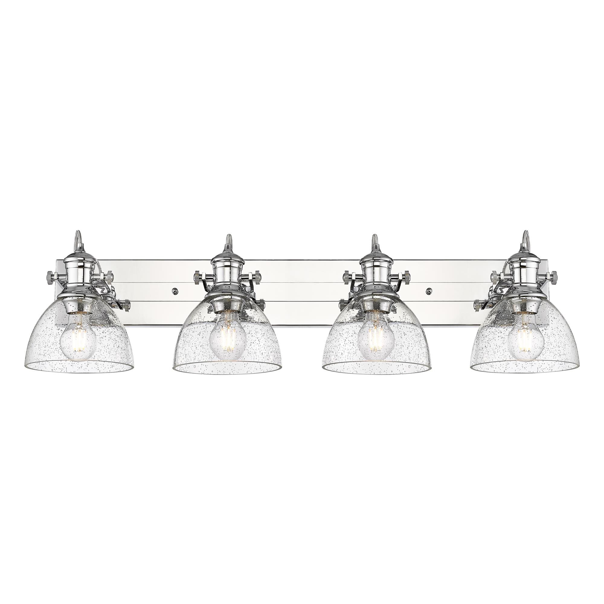 Shown in Seeded Glass finish and Seeded Glass shade