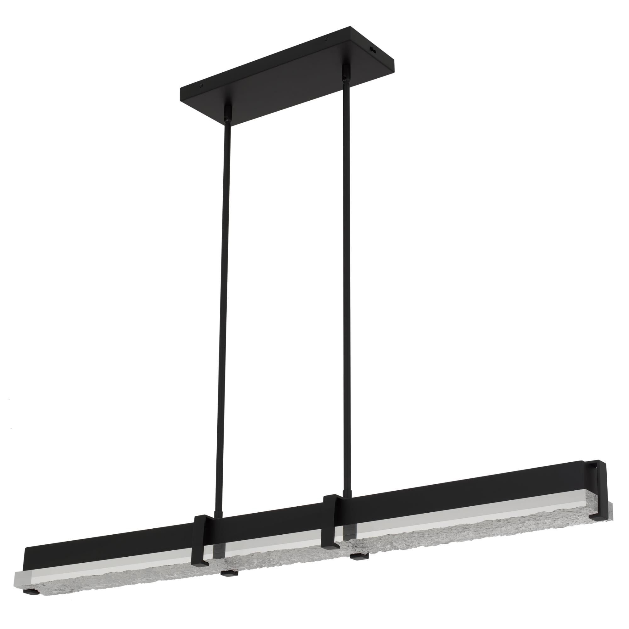 Shown in Matte Black finish and Textured Acrylic shade
