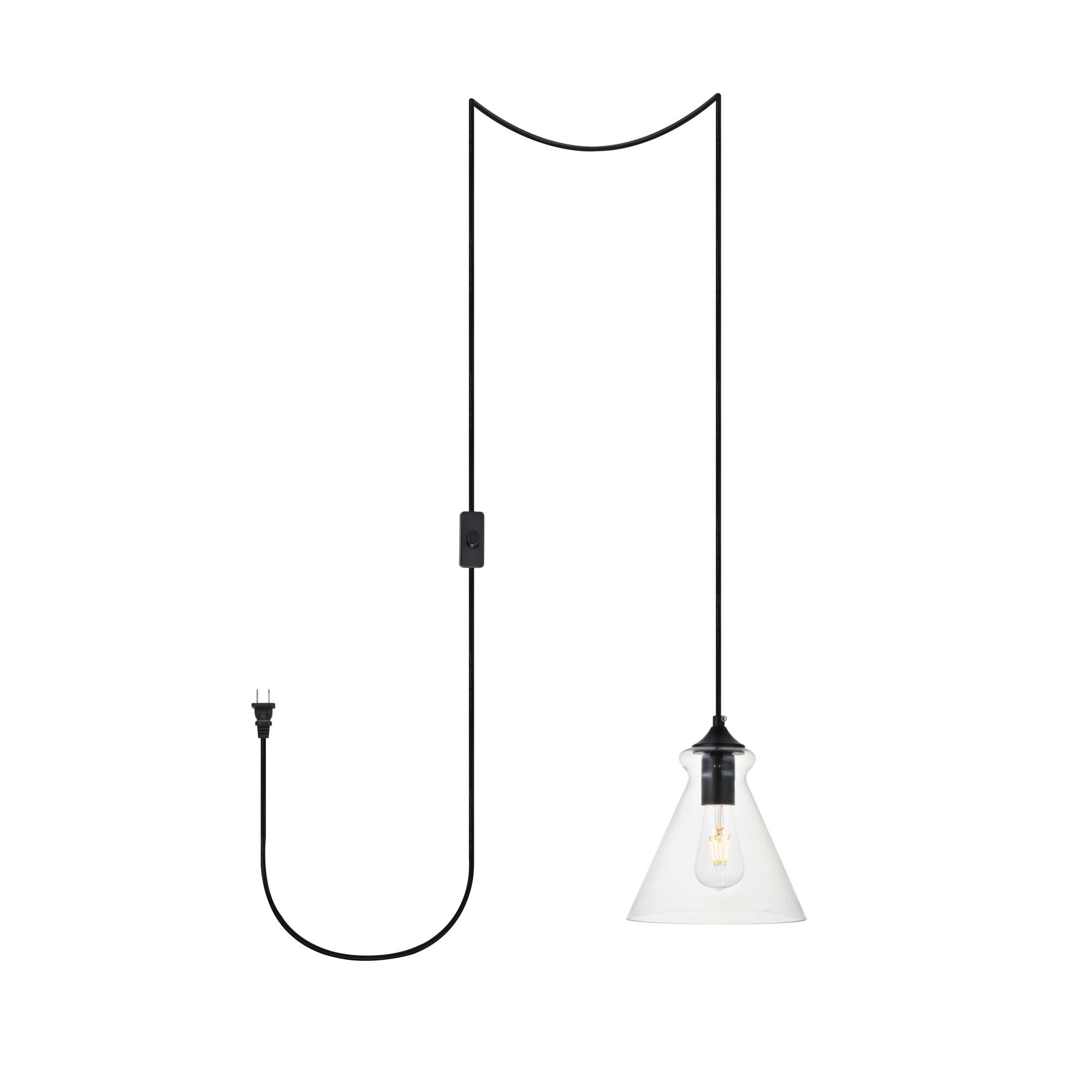 Elegant Lighting Destry 8 Inch Mini Pendant